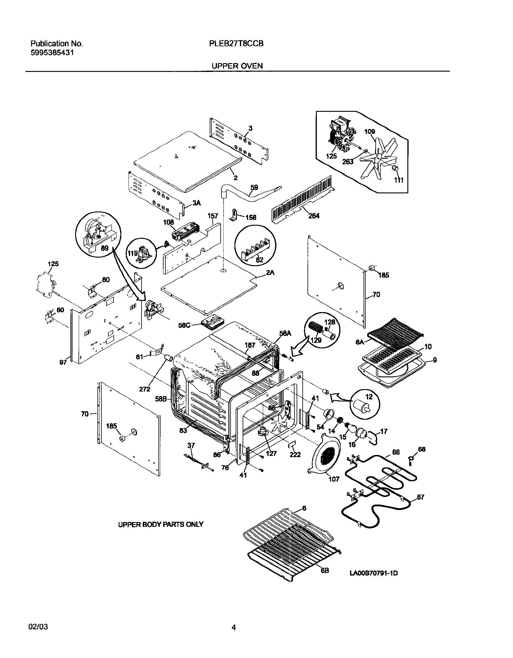 05 - UPPER OVENM BODY