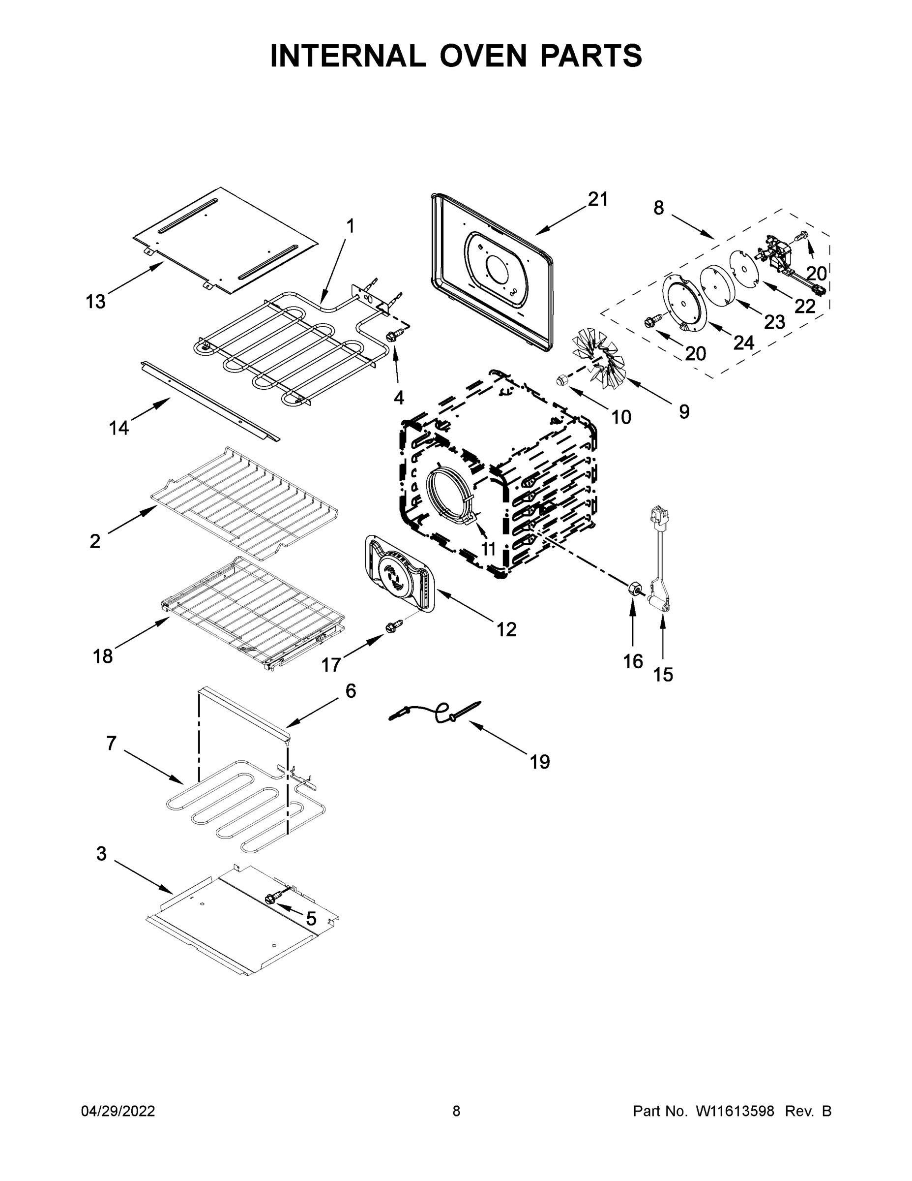 05 - INTERNAL OVEN PARTS