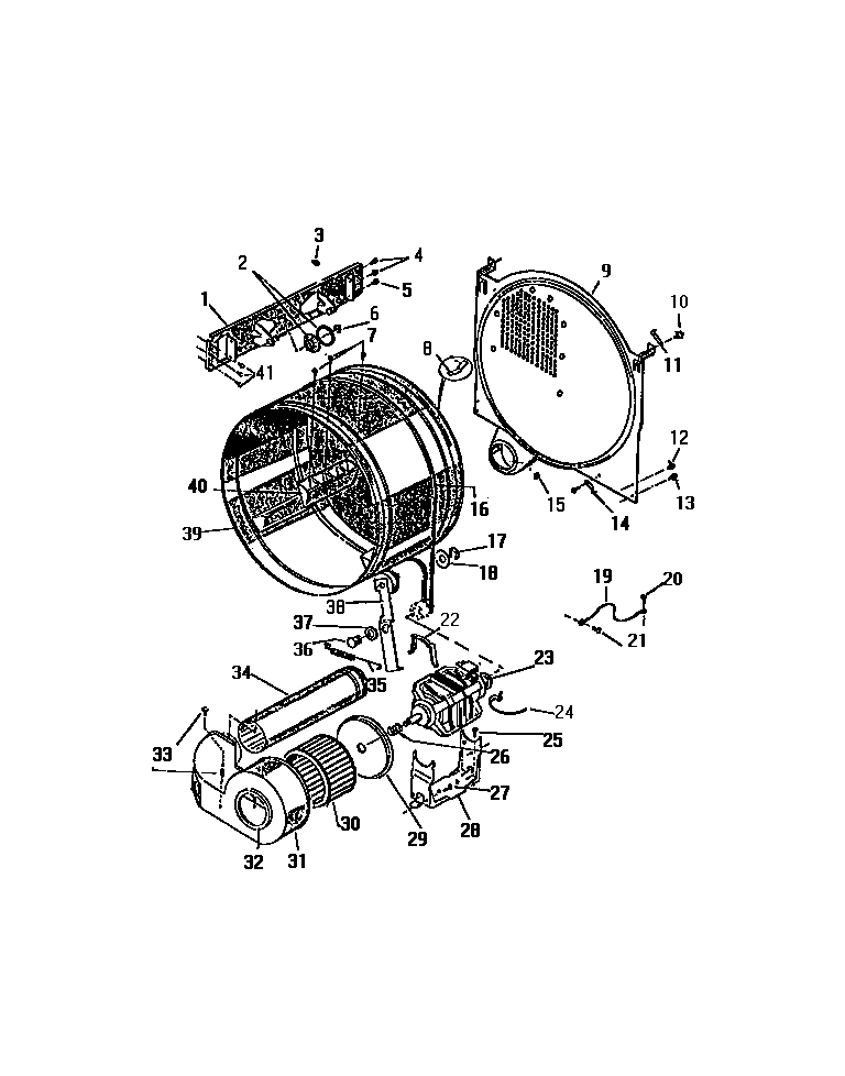04 - DRUM, MOTOR