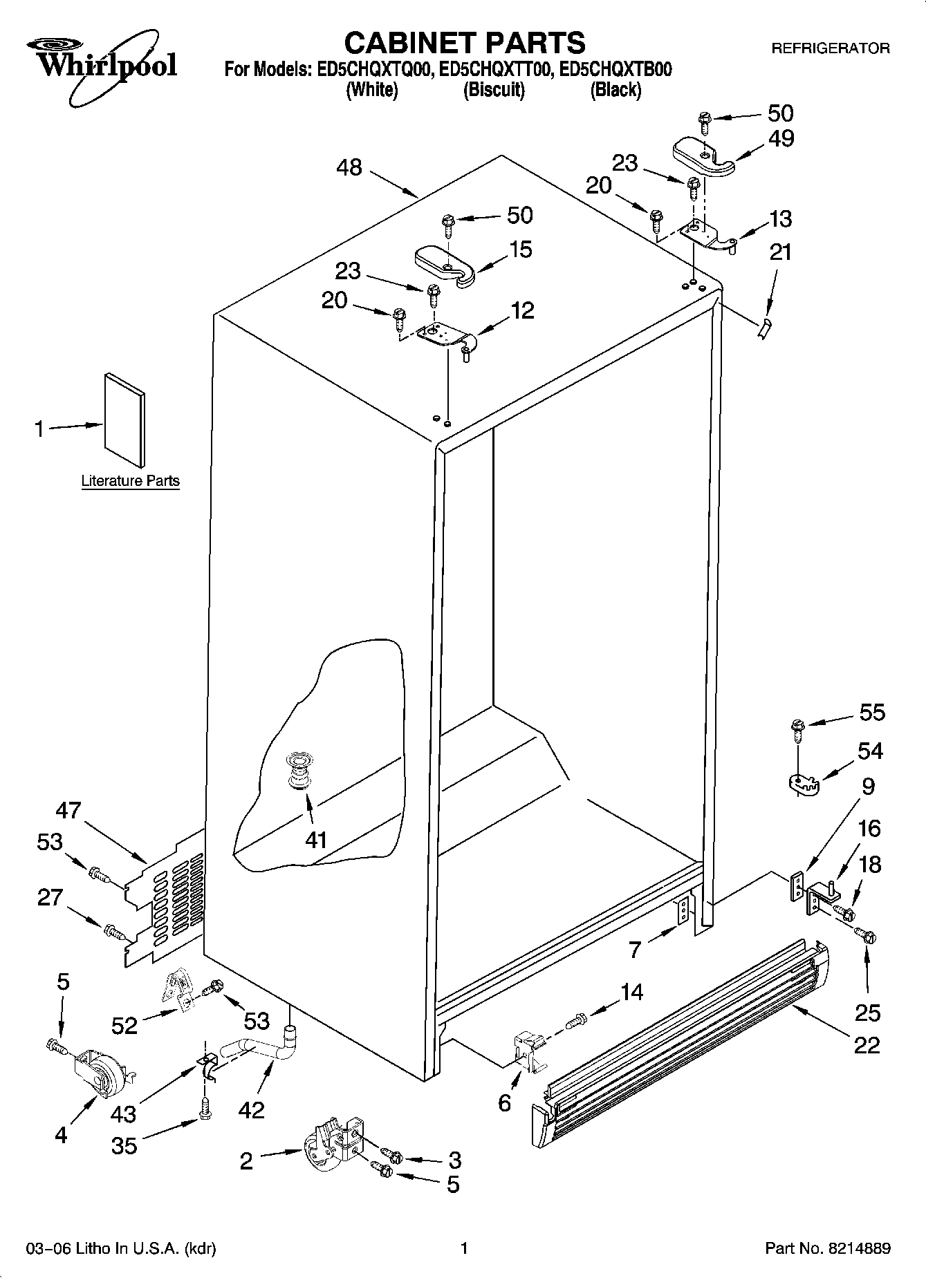 01 - CABINET PARTS
