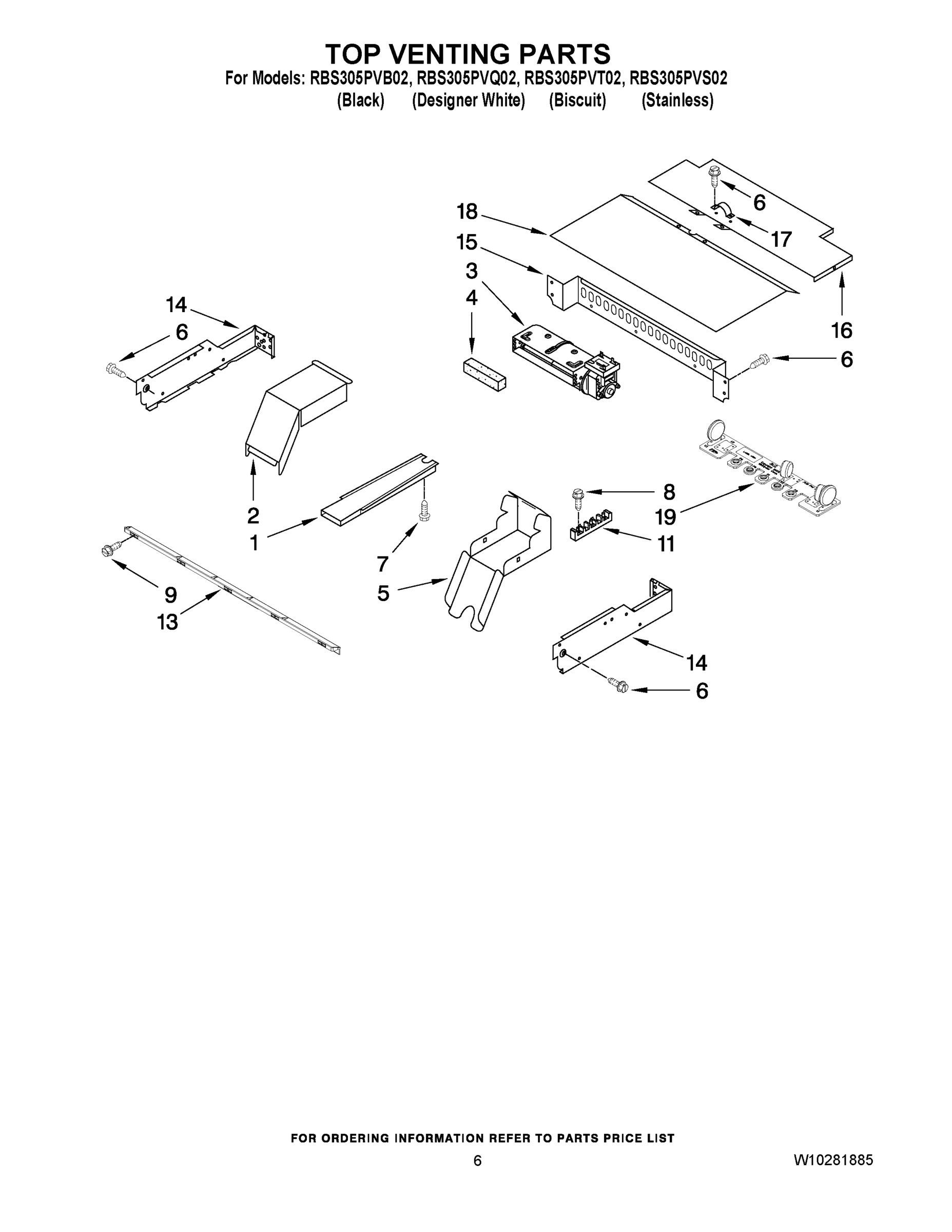 05 - TOP VENTING PARTS