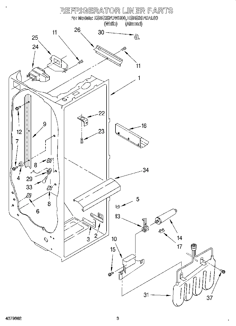 02 - REFRIGERATOR LINER