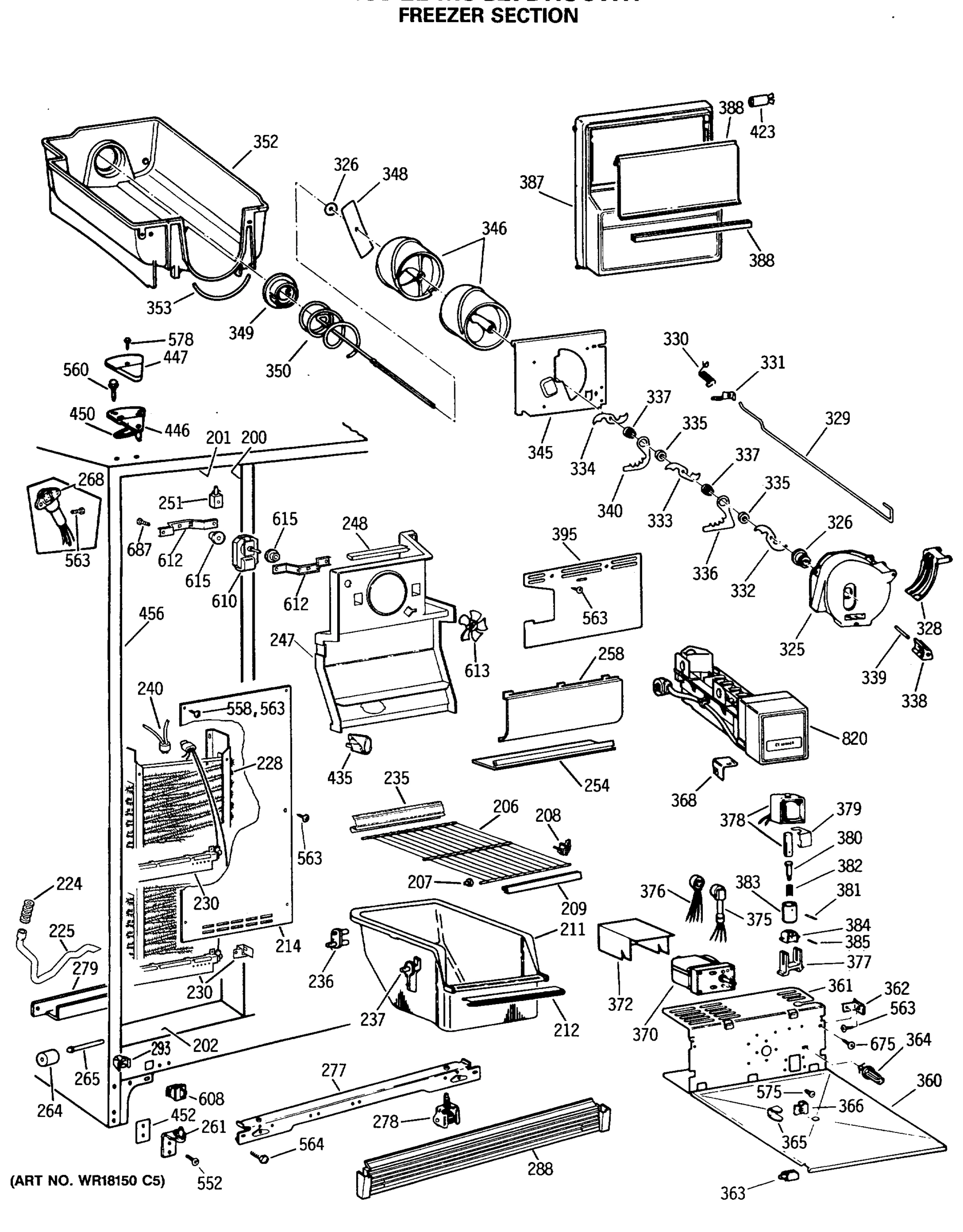 FREEZER SECTION