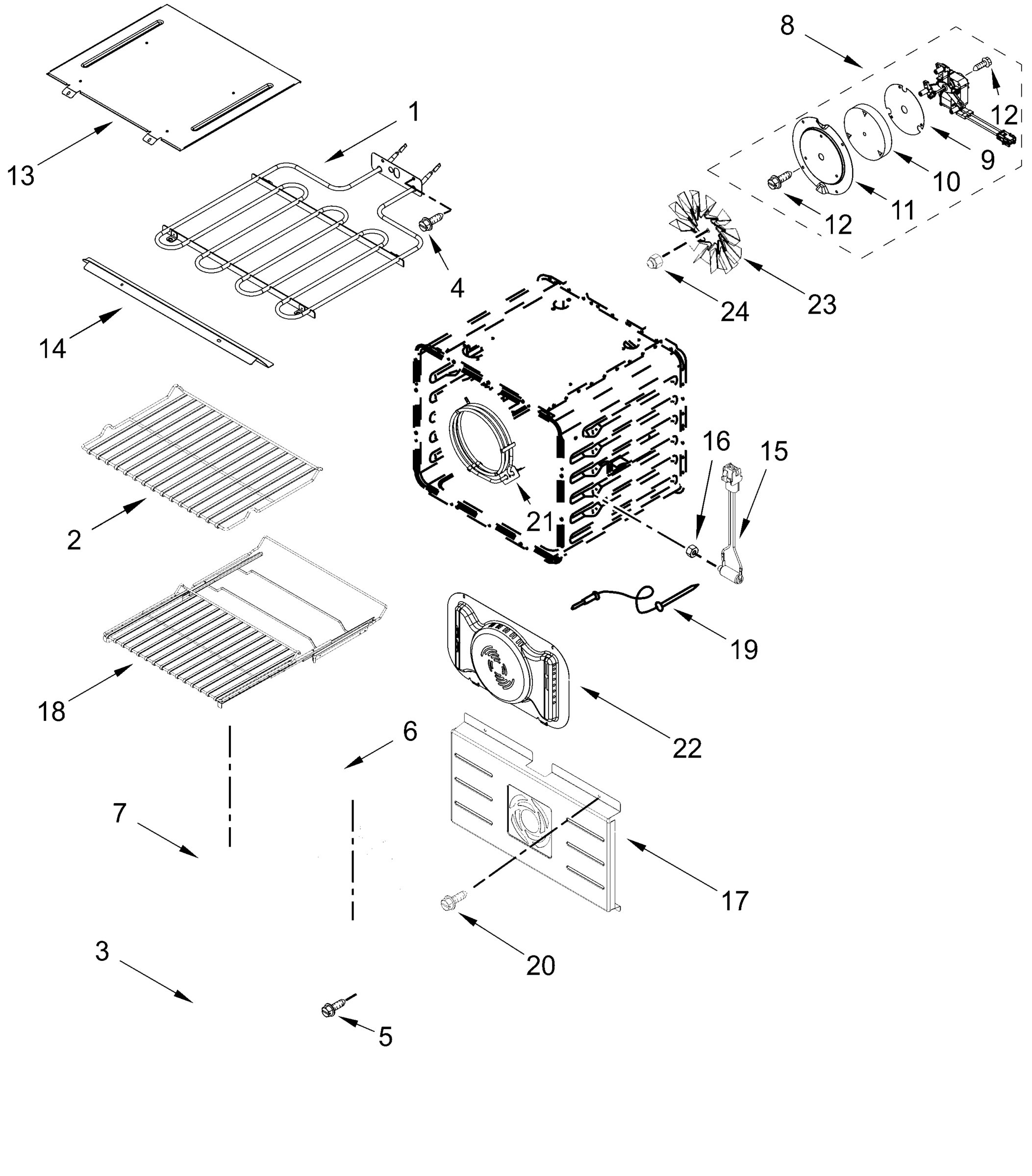 INTERNAL OVEN PARTS