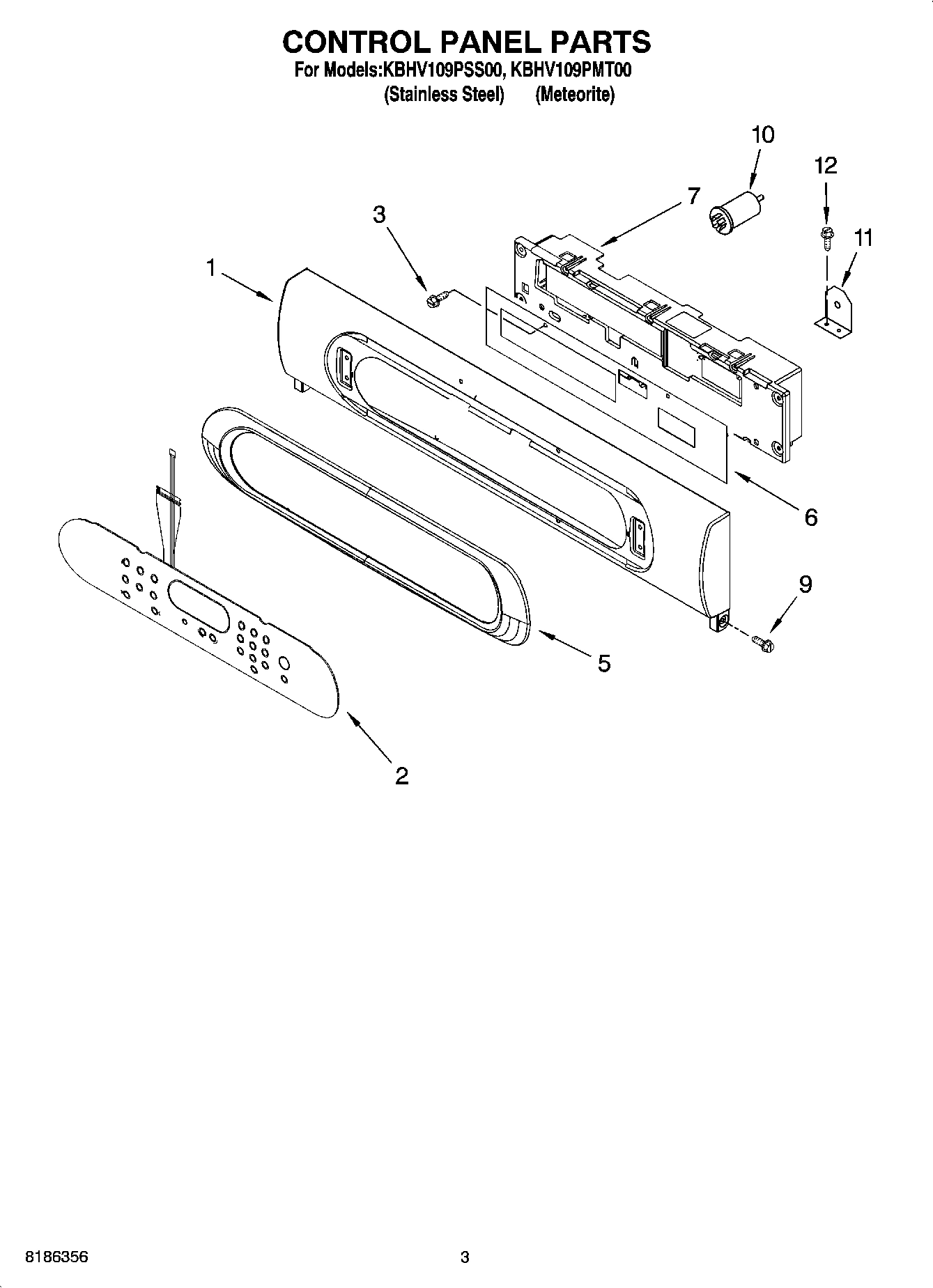 02 - CONTROL PANEL PARTS