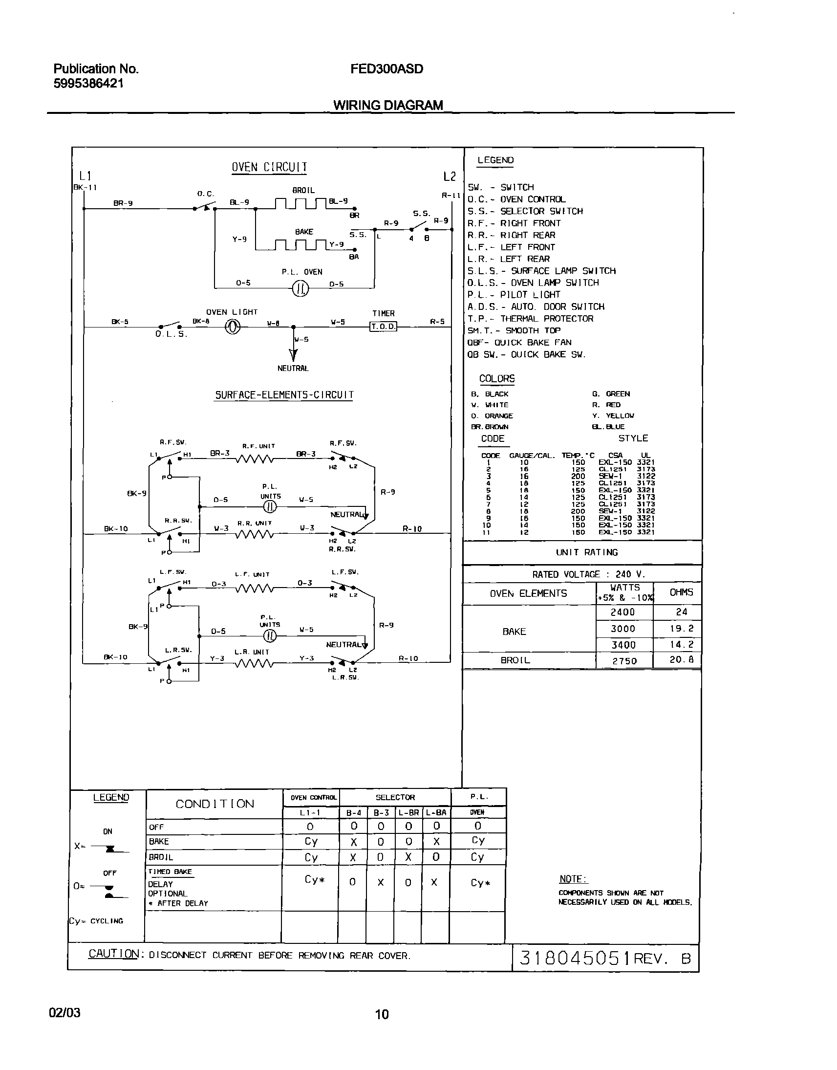 10 - WIRING DIAGRAM