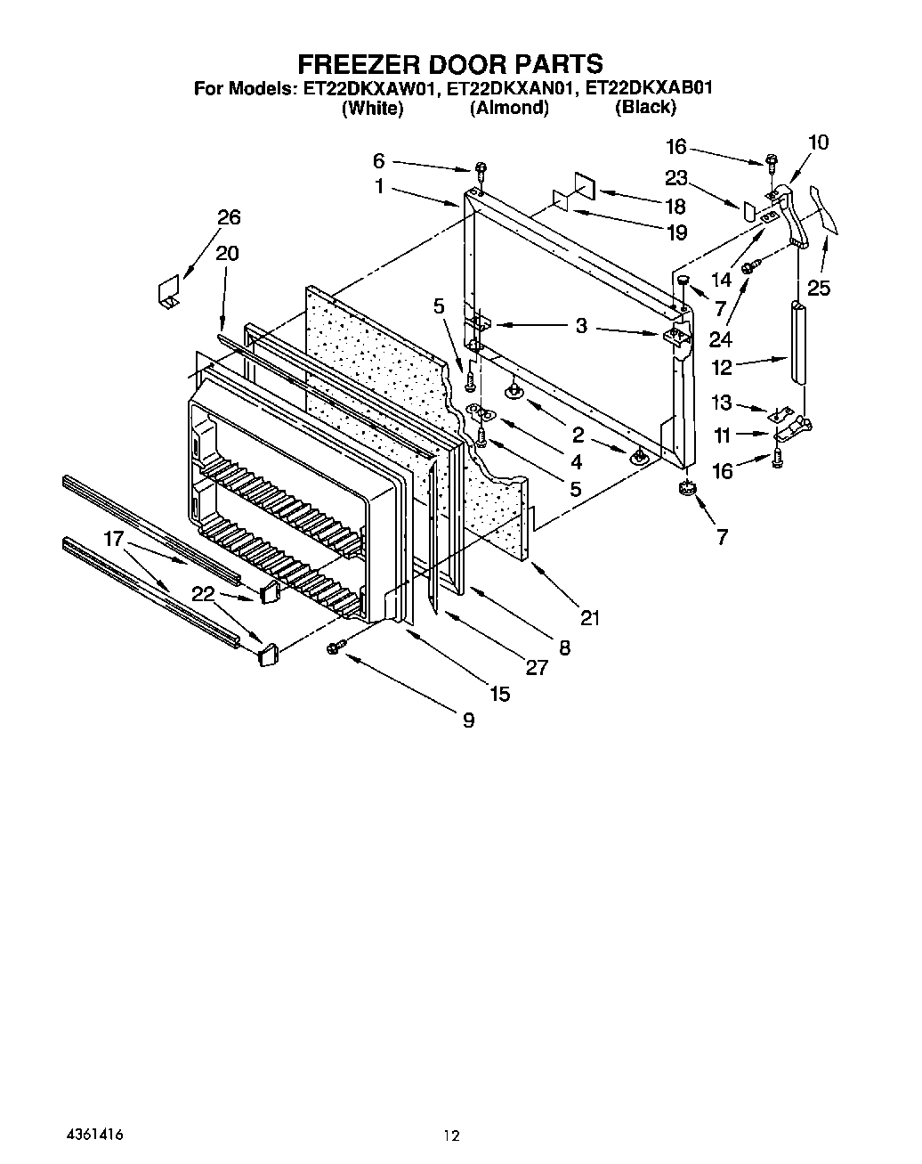 08 - FREEZER DOOR