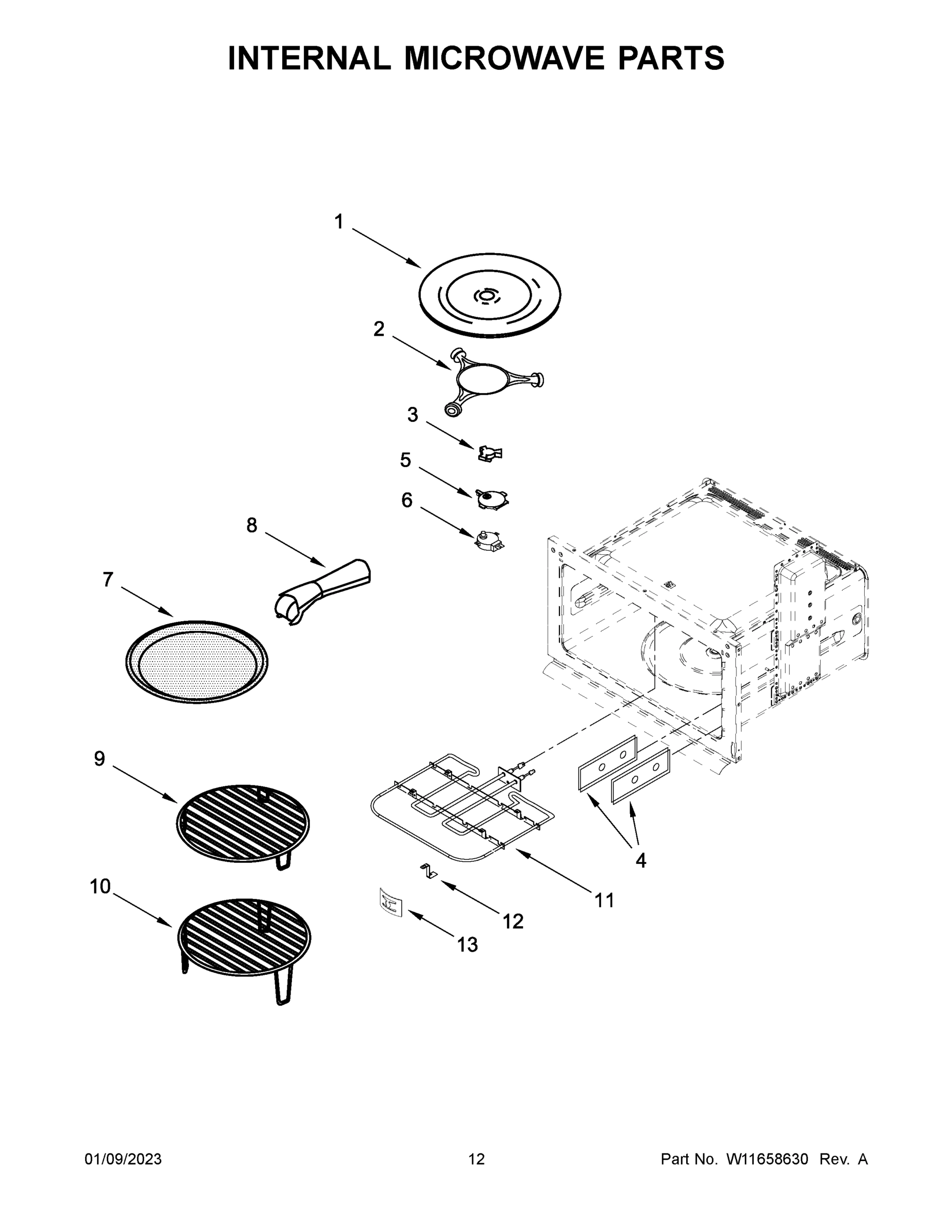 07 - INTERNAL MICROWAVE PARTS