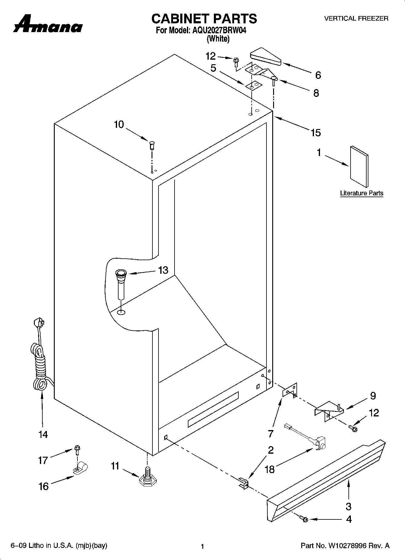 01 - CABINET PARTS