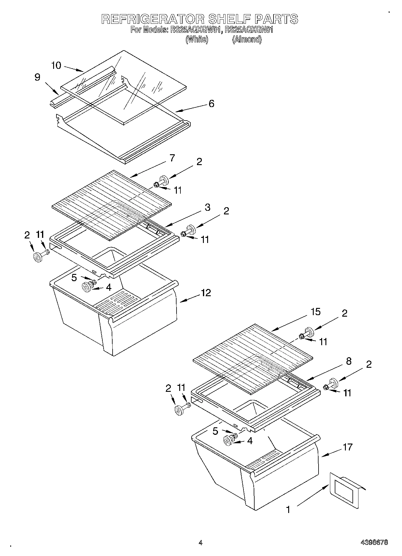 03 - REFRIGERATOR SHELF