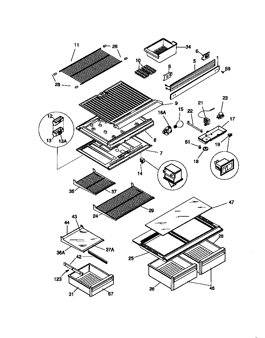 04 - SHELVES, CONTROLS