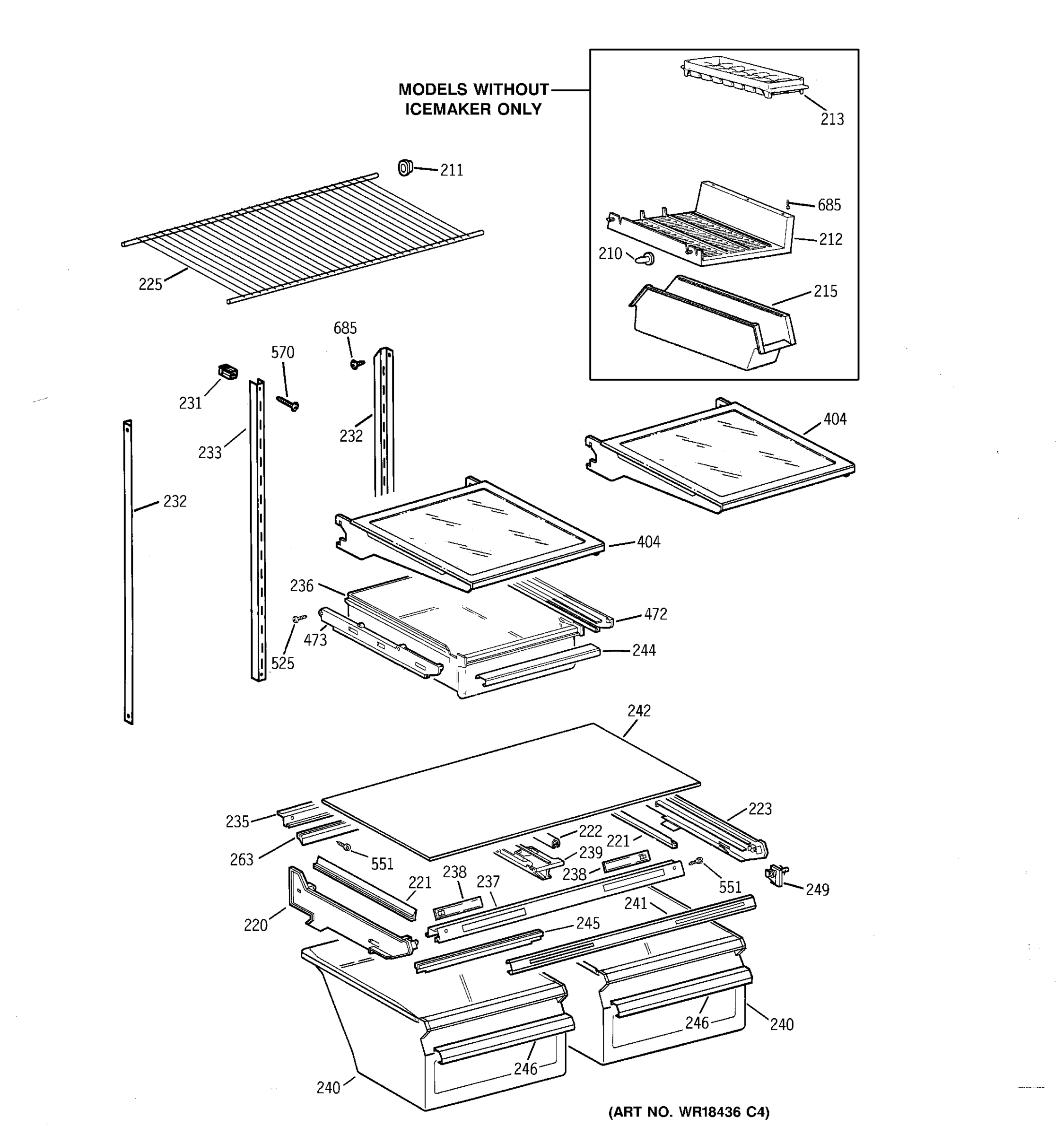 SHELF PARTS