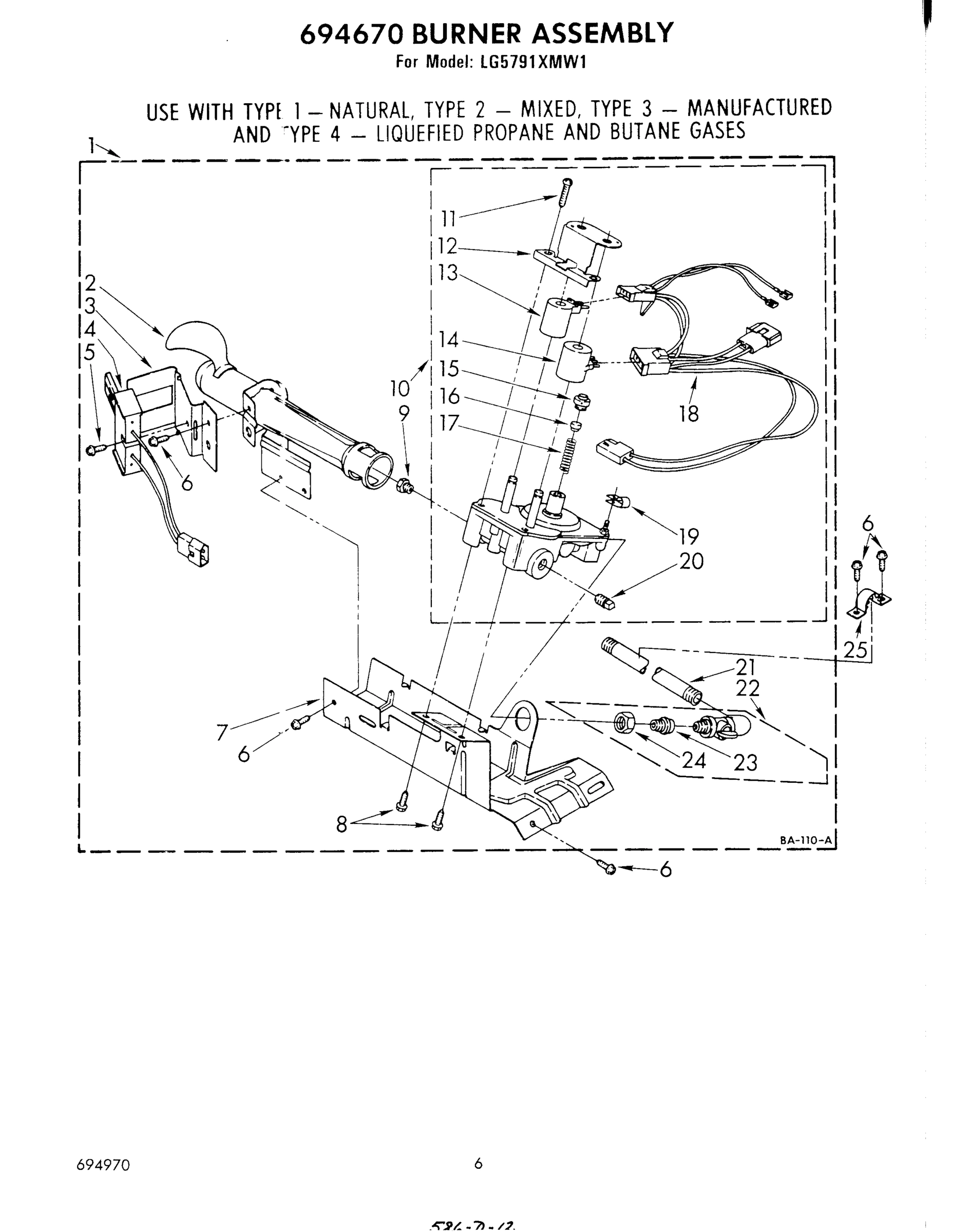 04 - 694670 BURNER