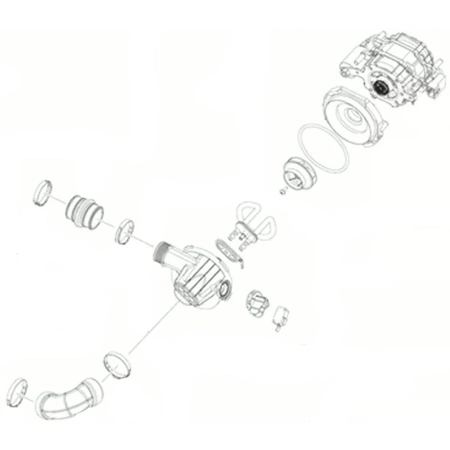DD82-01670A Samsung Pump Service Motor