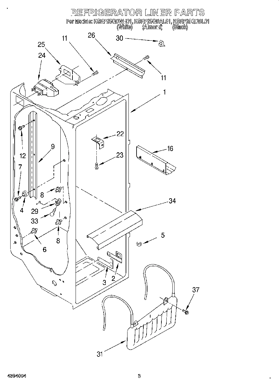 02 - REFRIGERATOR LINER