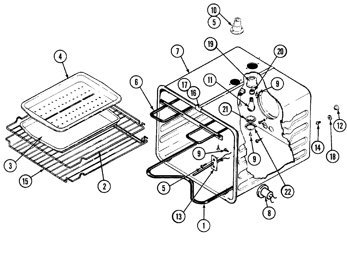 11 - OVEN (LOWER)