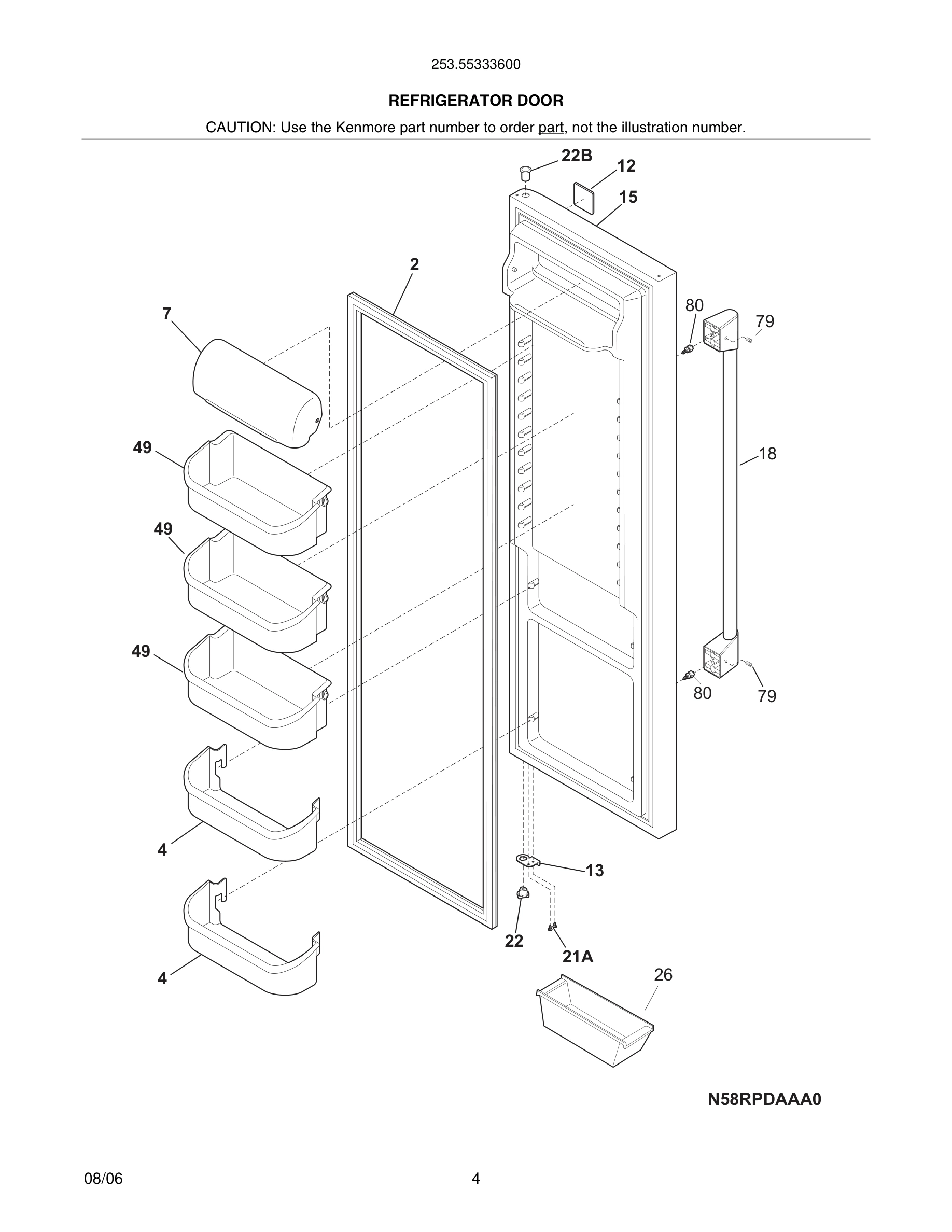 05 - REFRIGERATOR DOOR