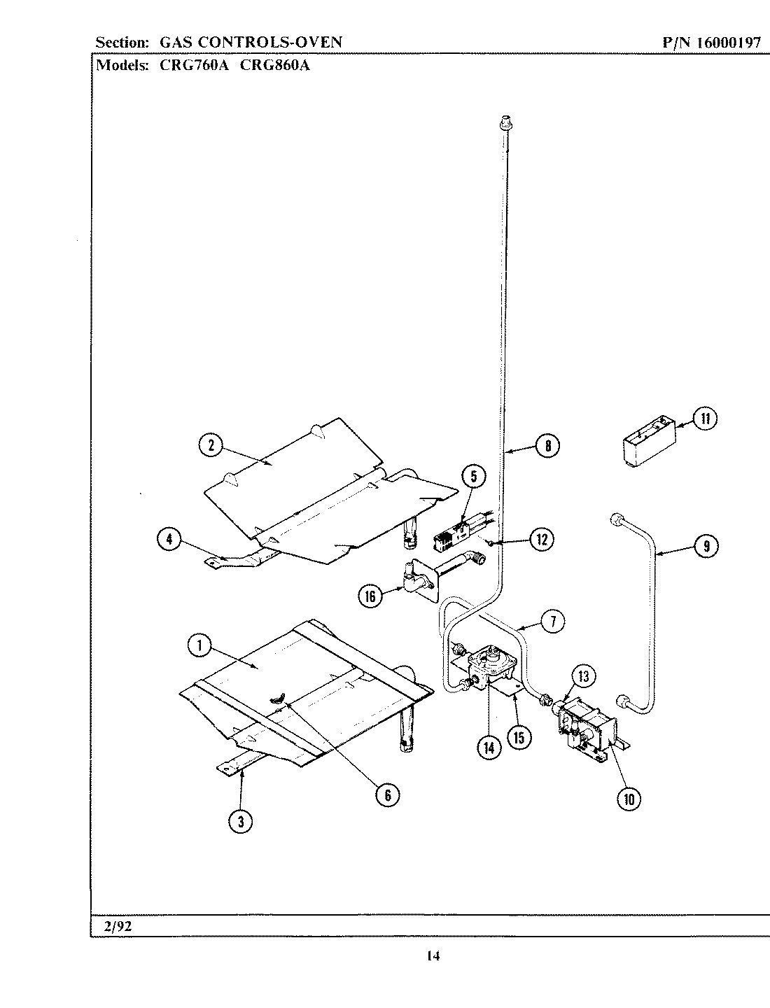 04 - GAS CONTROLS-OVEN (xCRG760A xCRG860A)