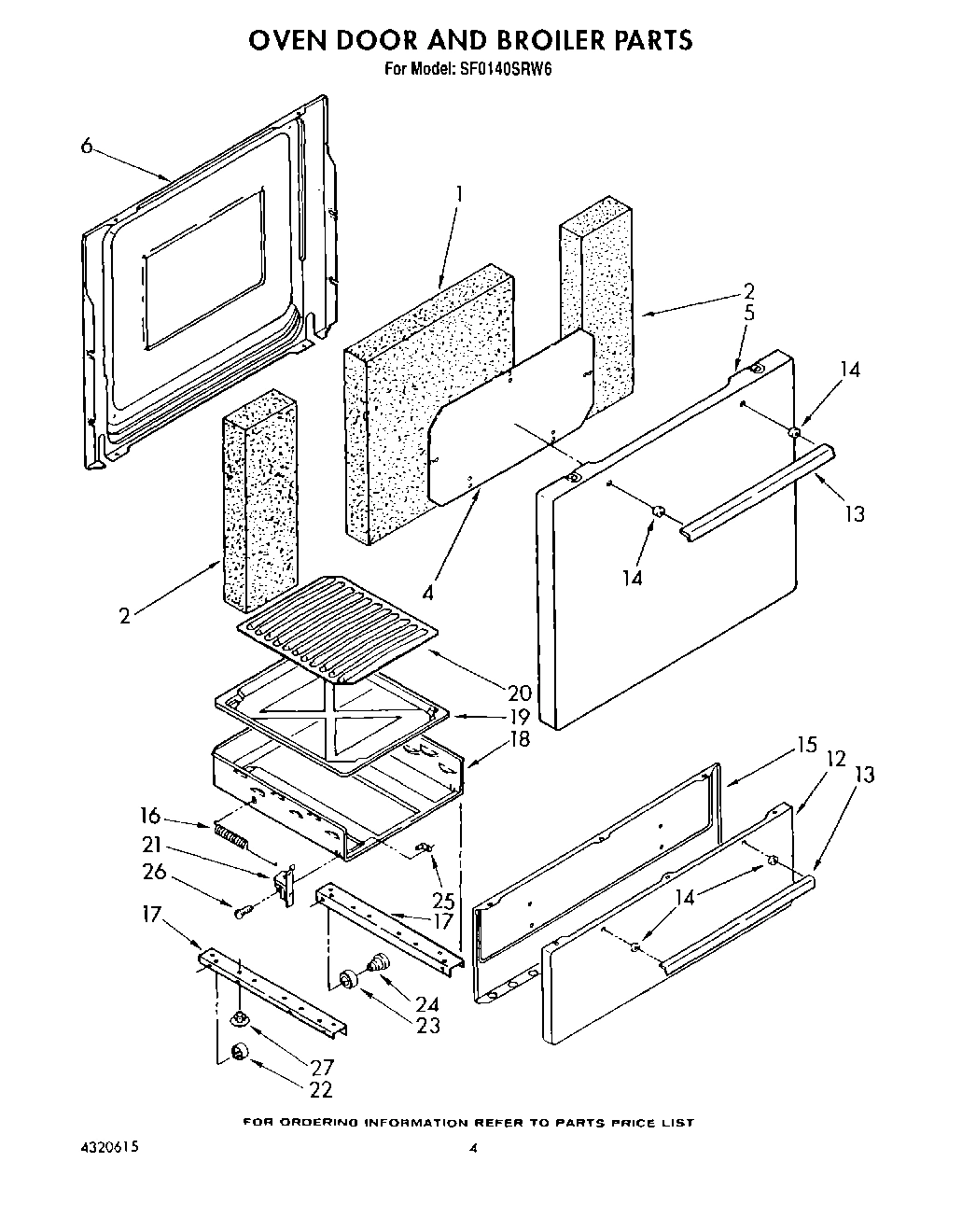 03 - OVEN DOOR AND BROILER