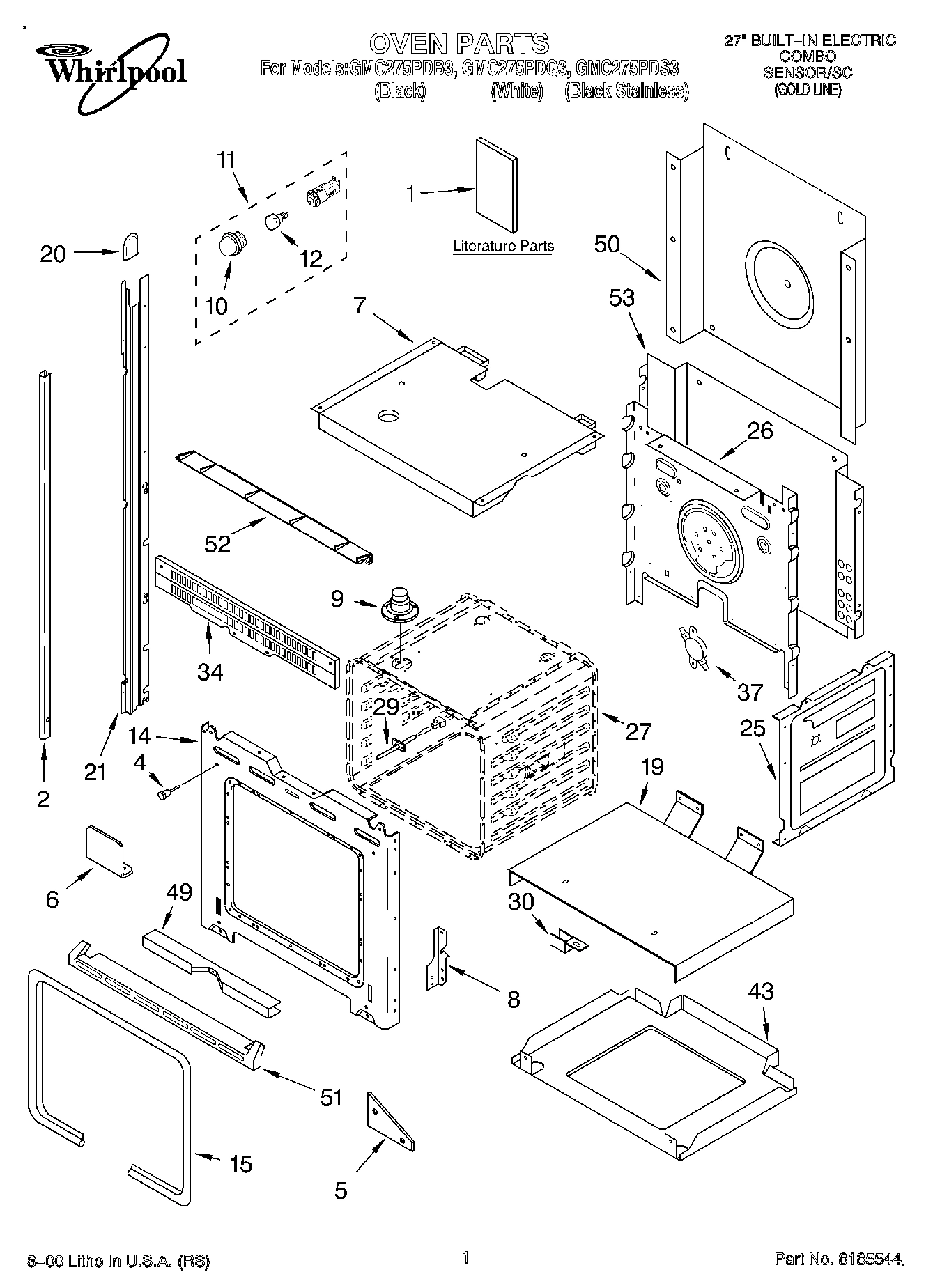 01 - OVEN, LITERATURE