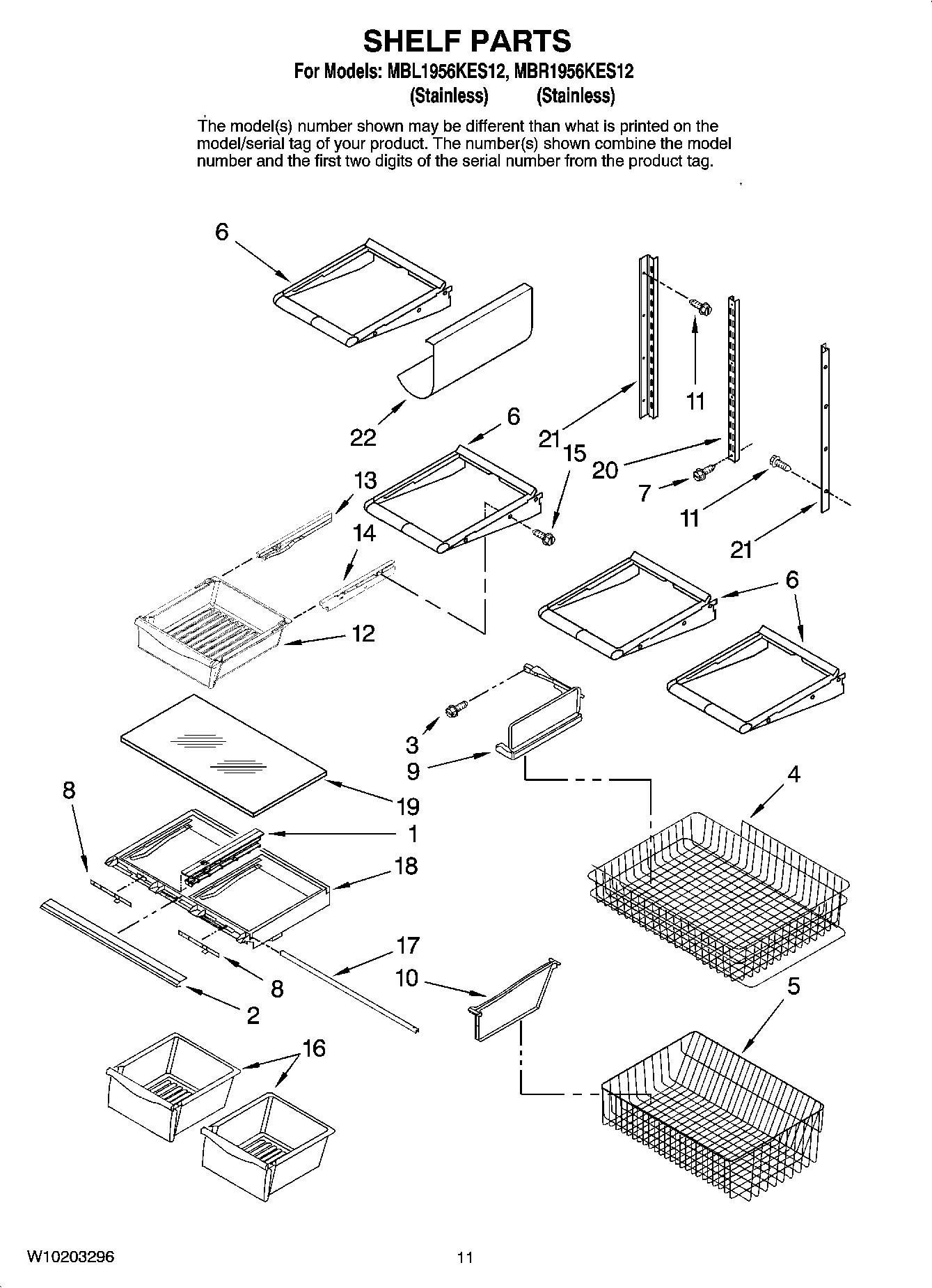 07 - SHELF PARTS