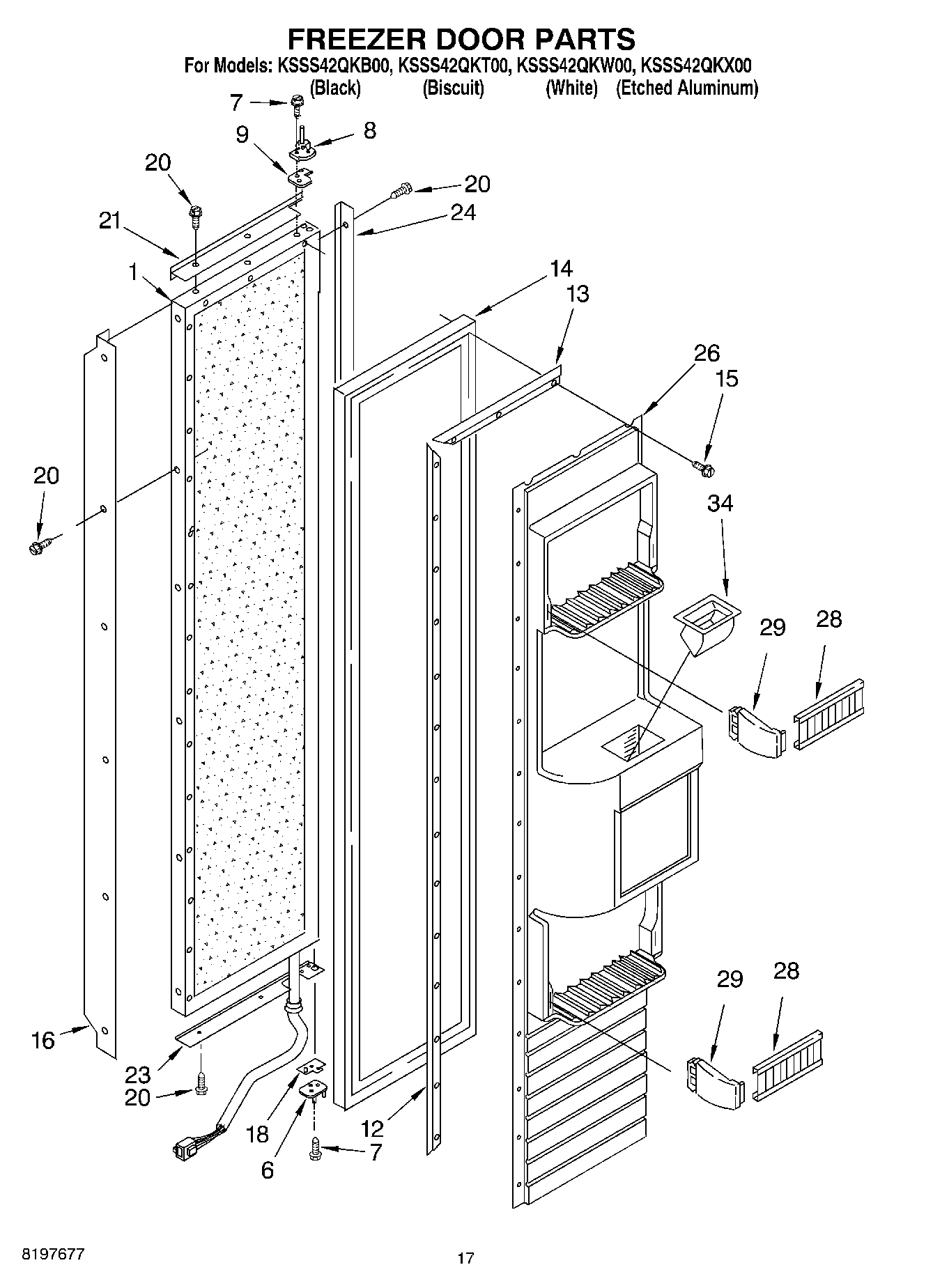 11 - FREEZER DOOR