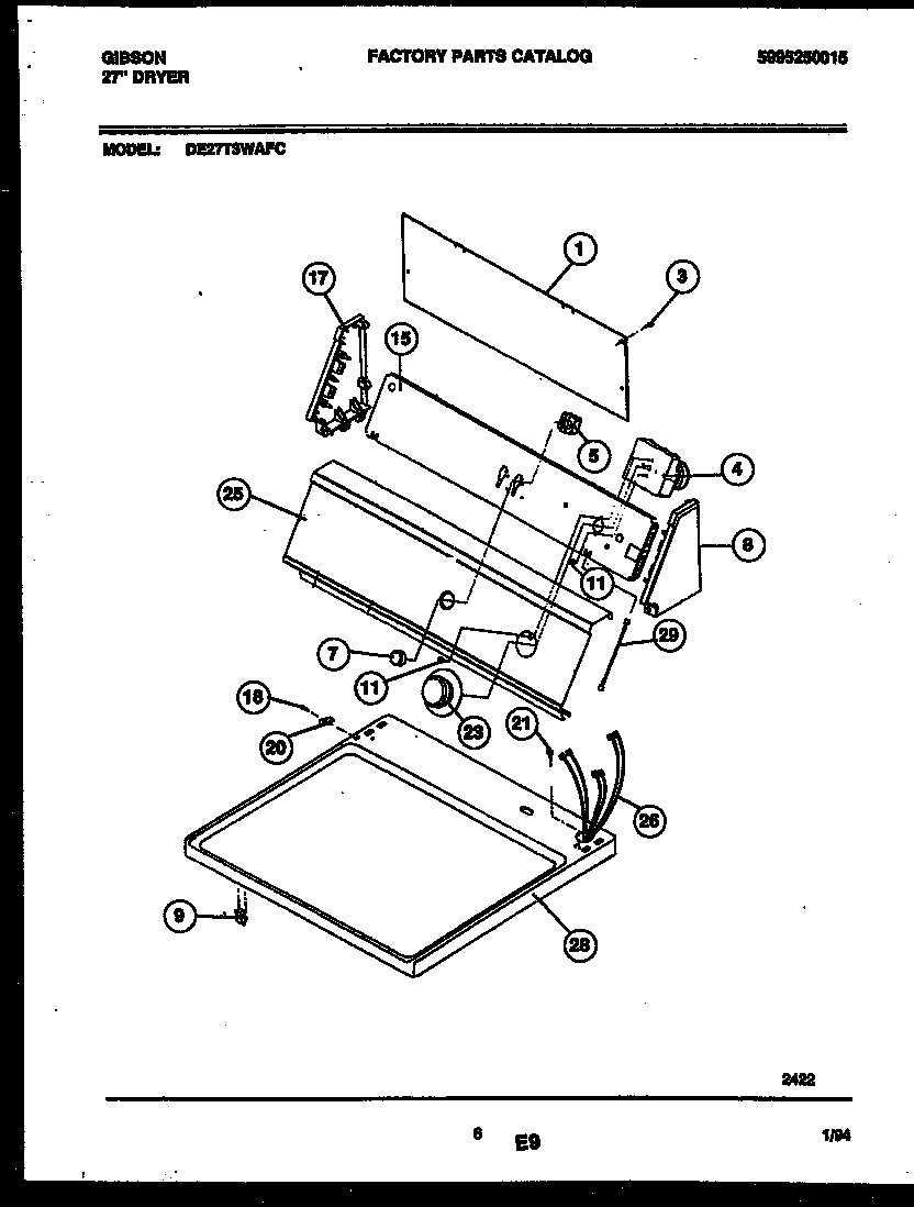 04 - CONSOLE AND CONTROL PARTS