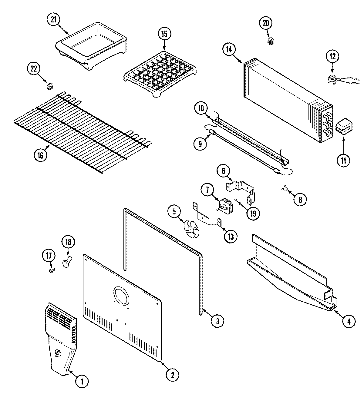 03 - FREEZER COMPARTMENT