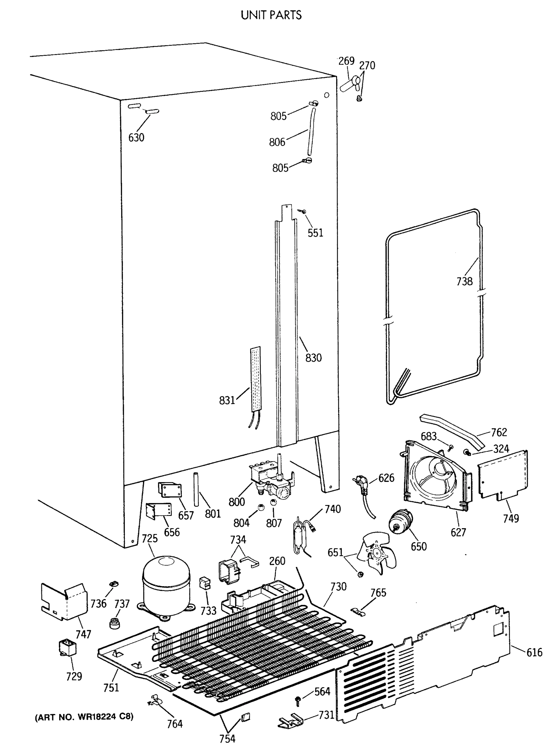 UNIT PARTS