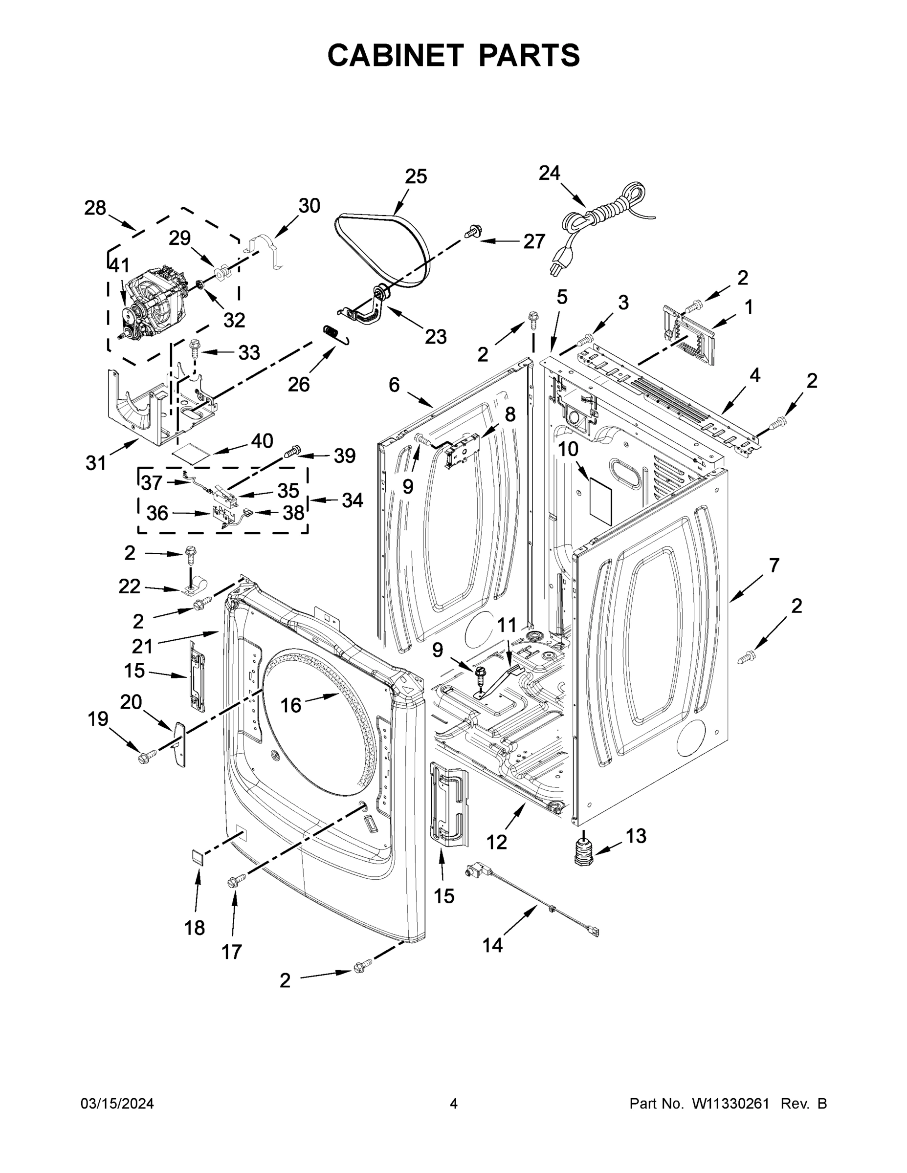 03 - CABINET PARTS