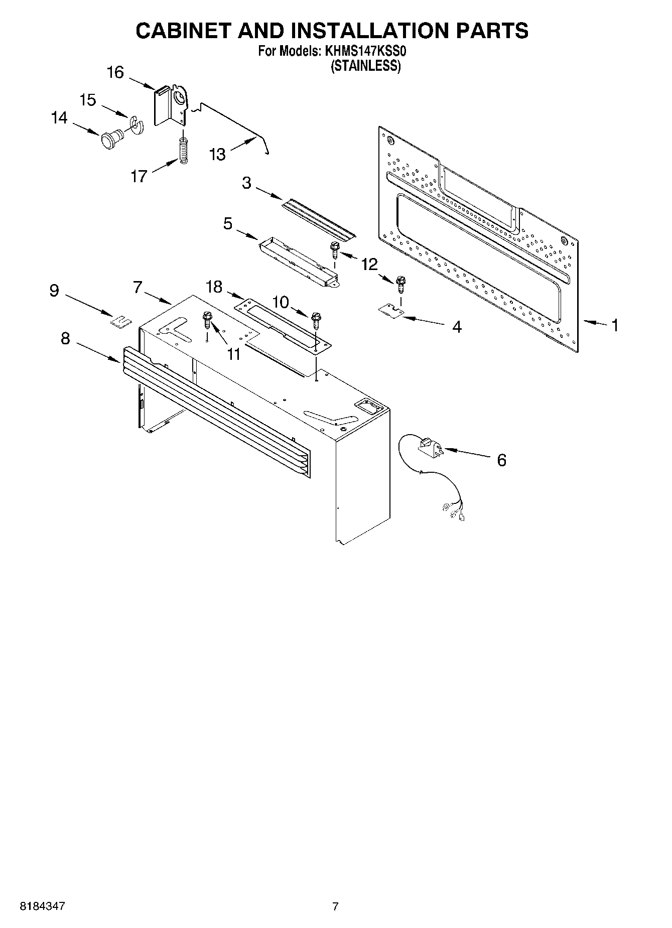 06 - CABINET AND INSTALLATION, OPTIONAL