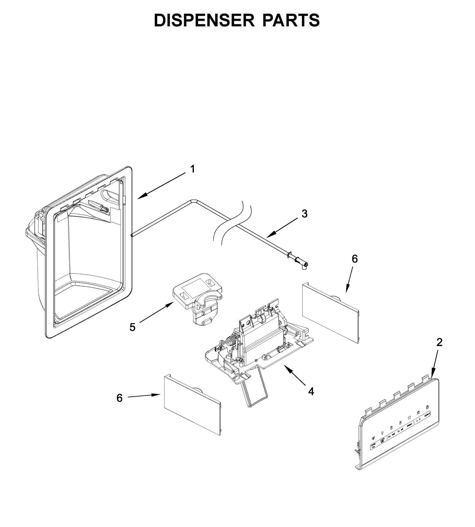DISPENSER PARTS