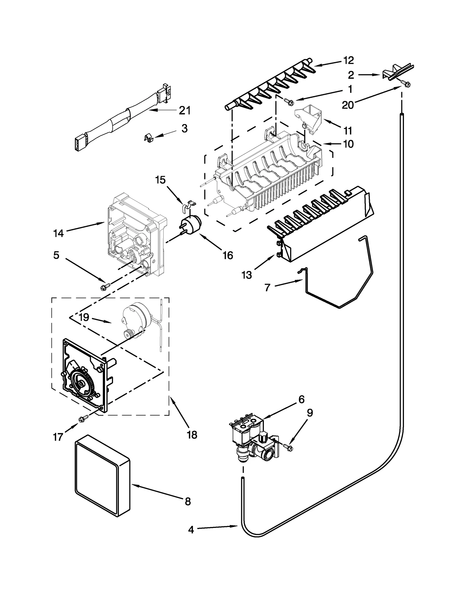 ICEMAKER PARTS