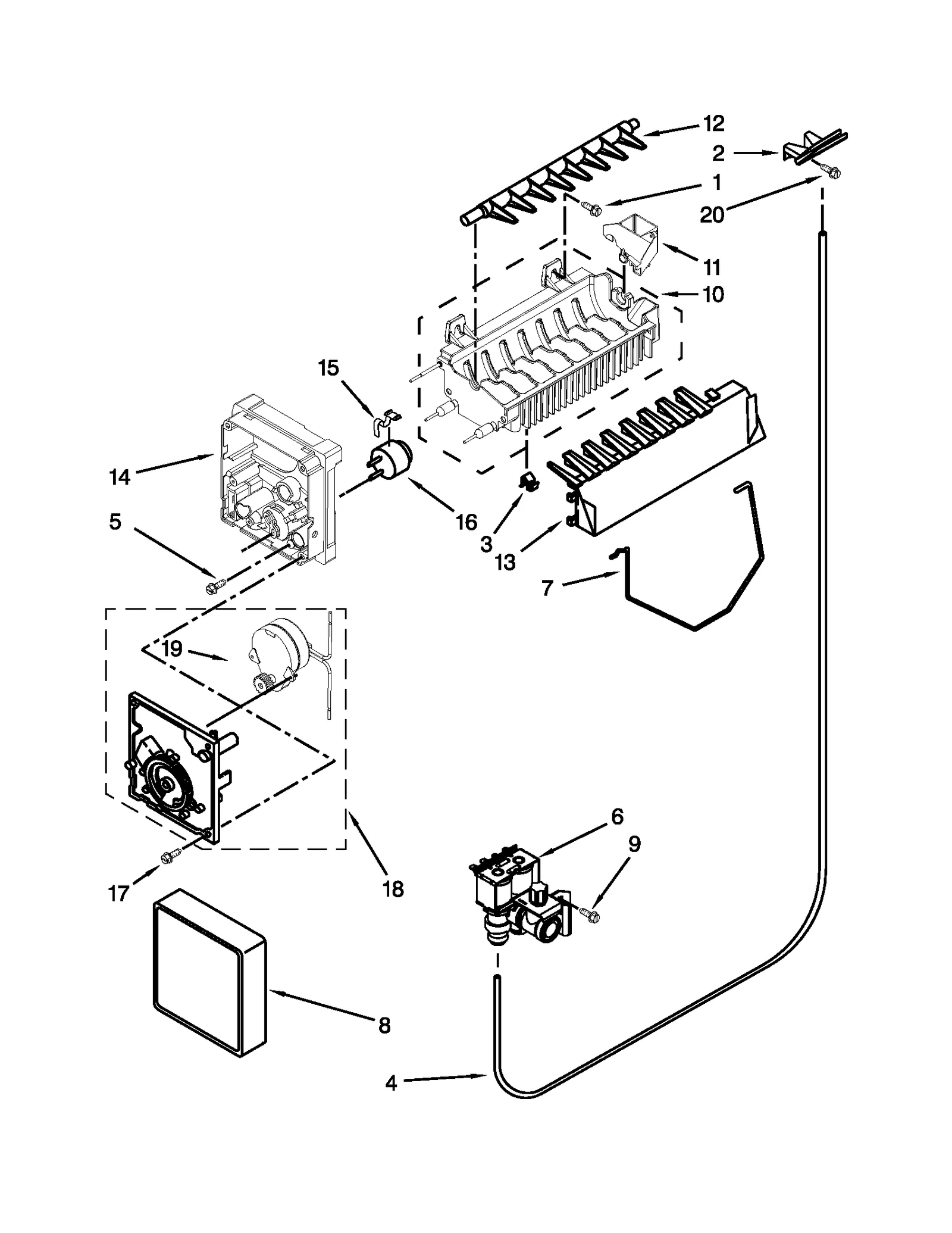 ICEMAKER PARTS
