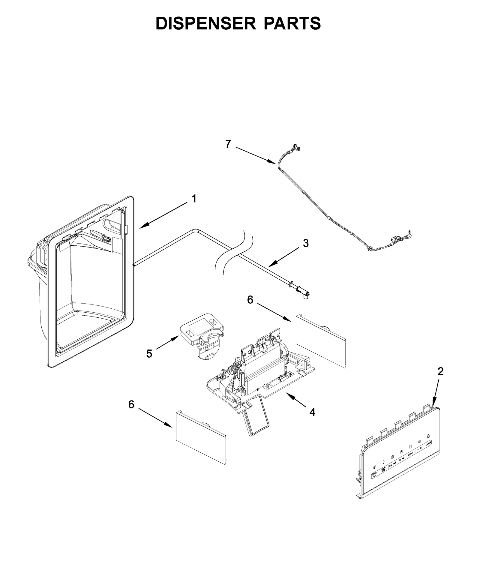 DISPENSER PARTS