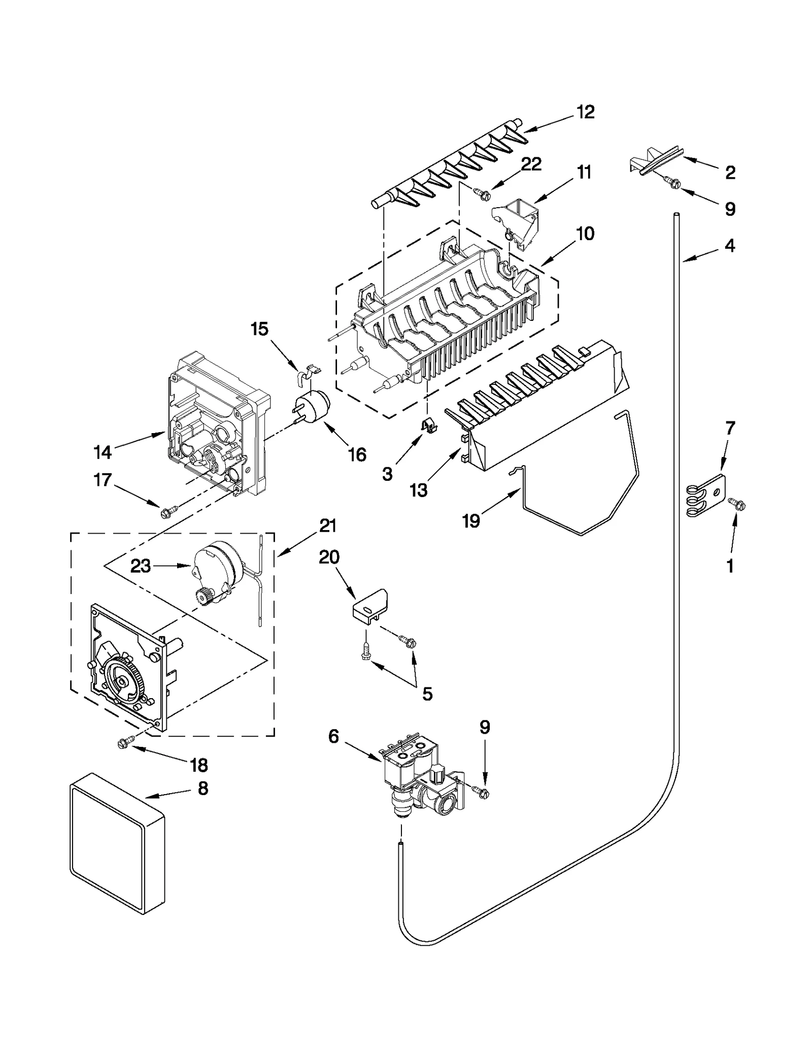 ICEMAKER PARTS