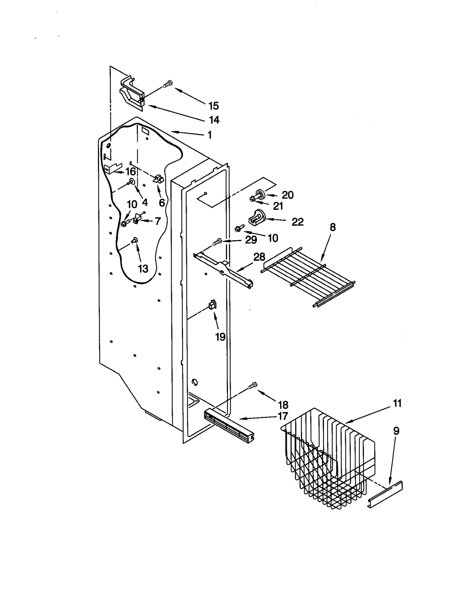 FREEZER LINER