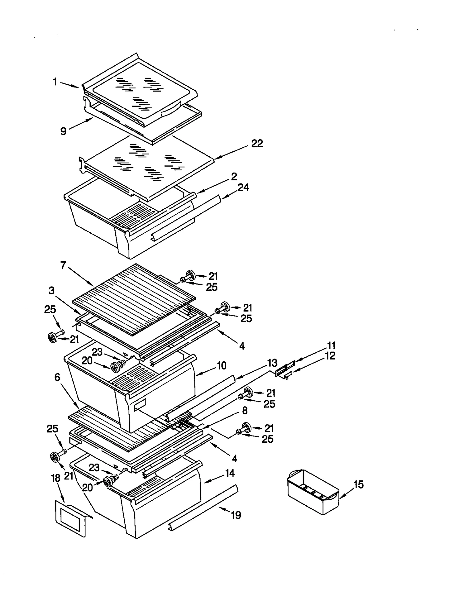 REFRIGERATOR SHELF