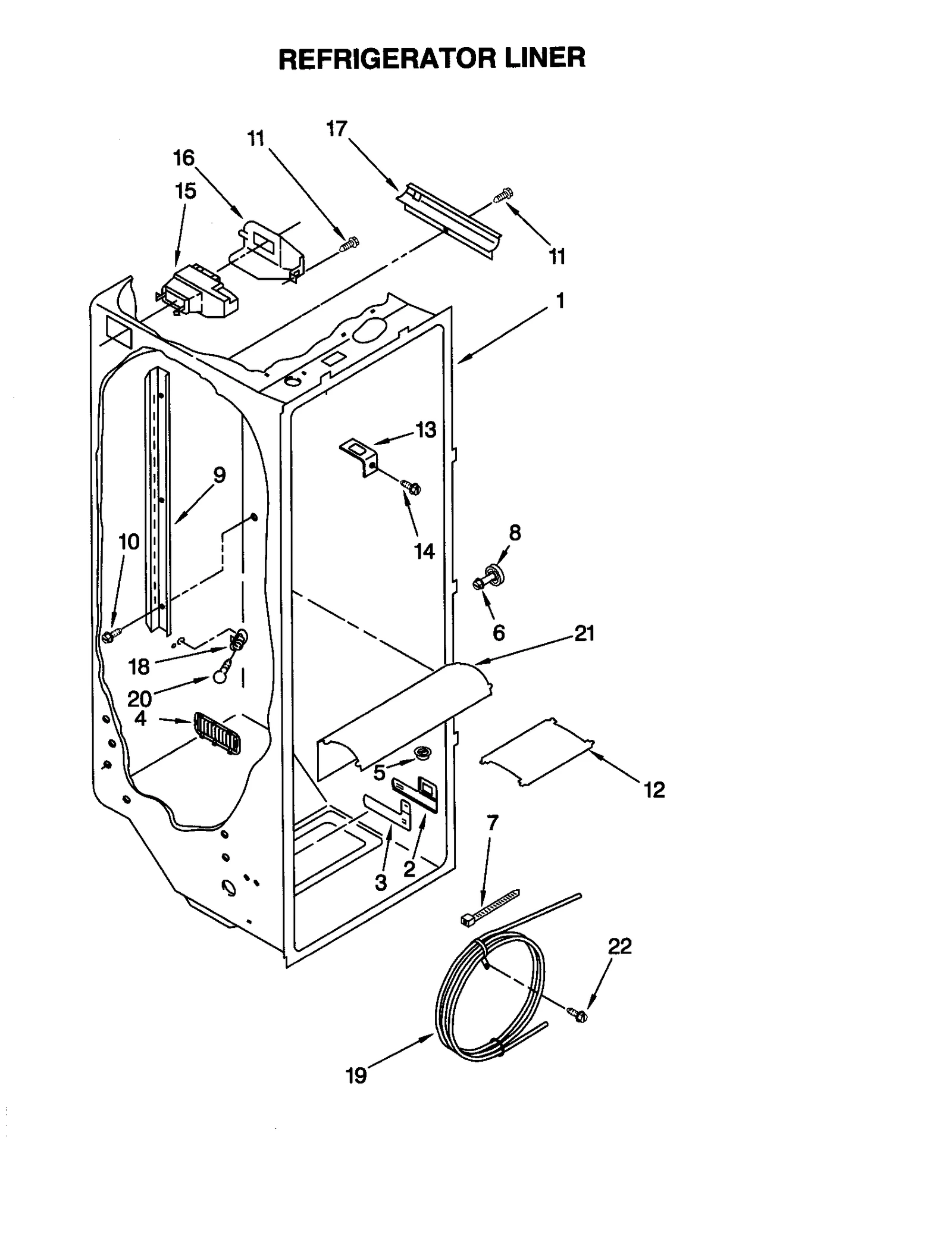 REFRIGERATOR LINER