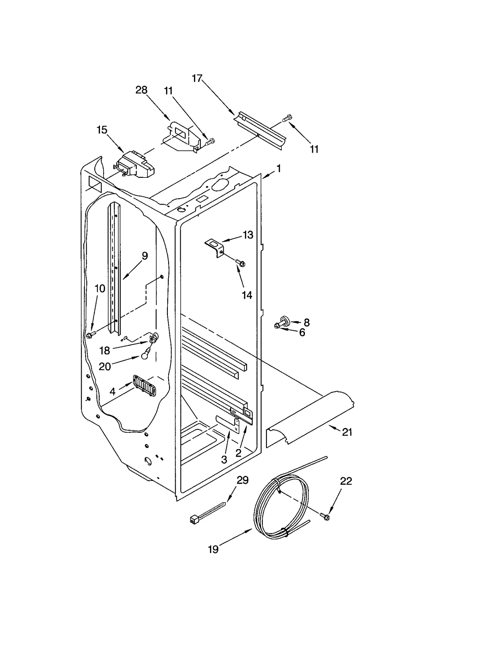 REFRIGERATOR LINER