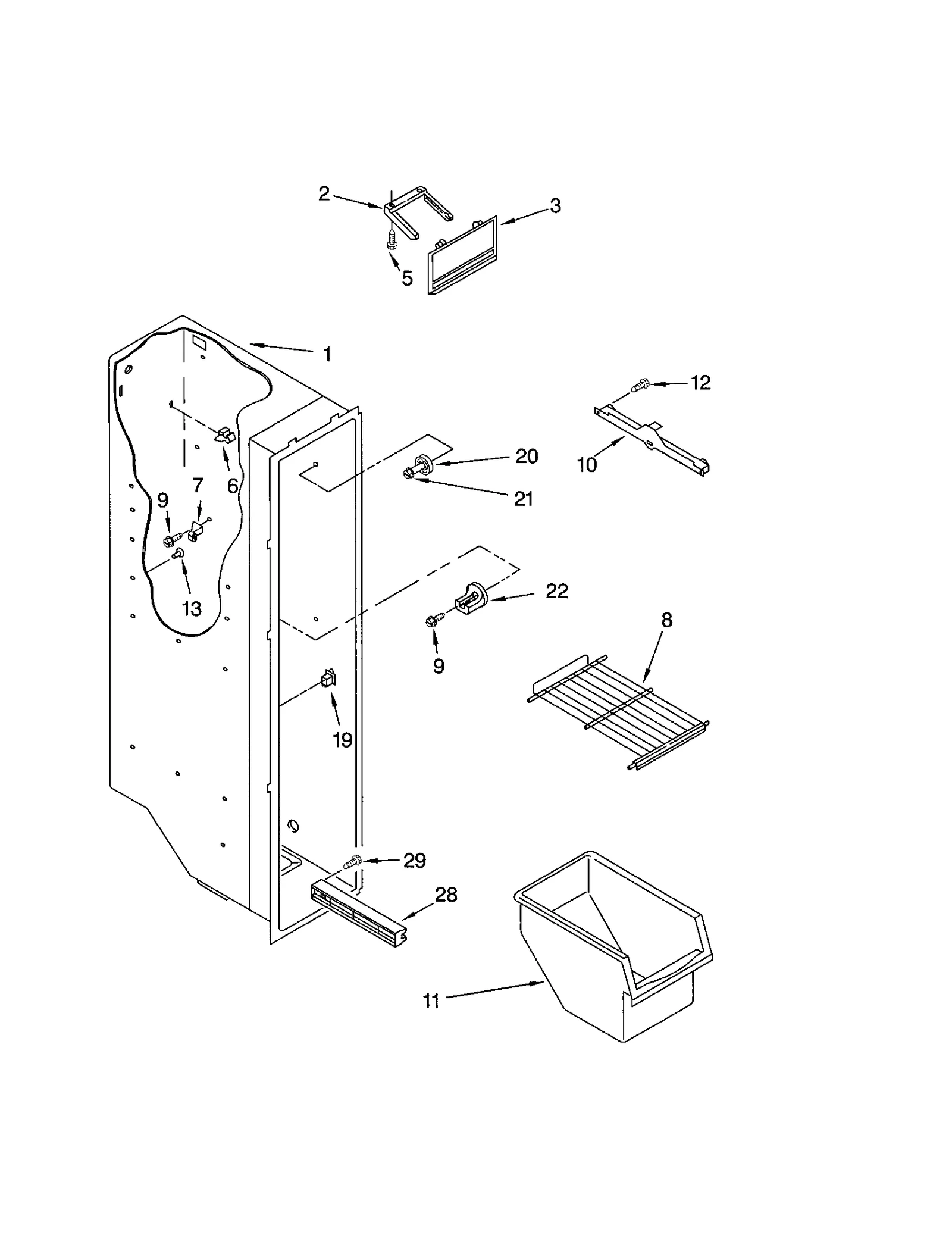FREEZER LINER