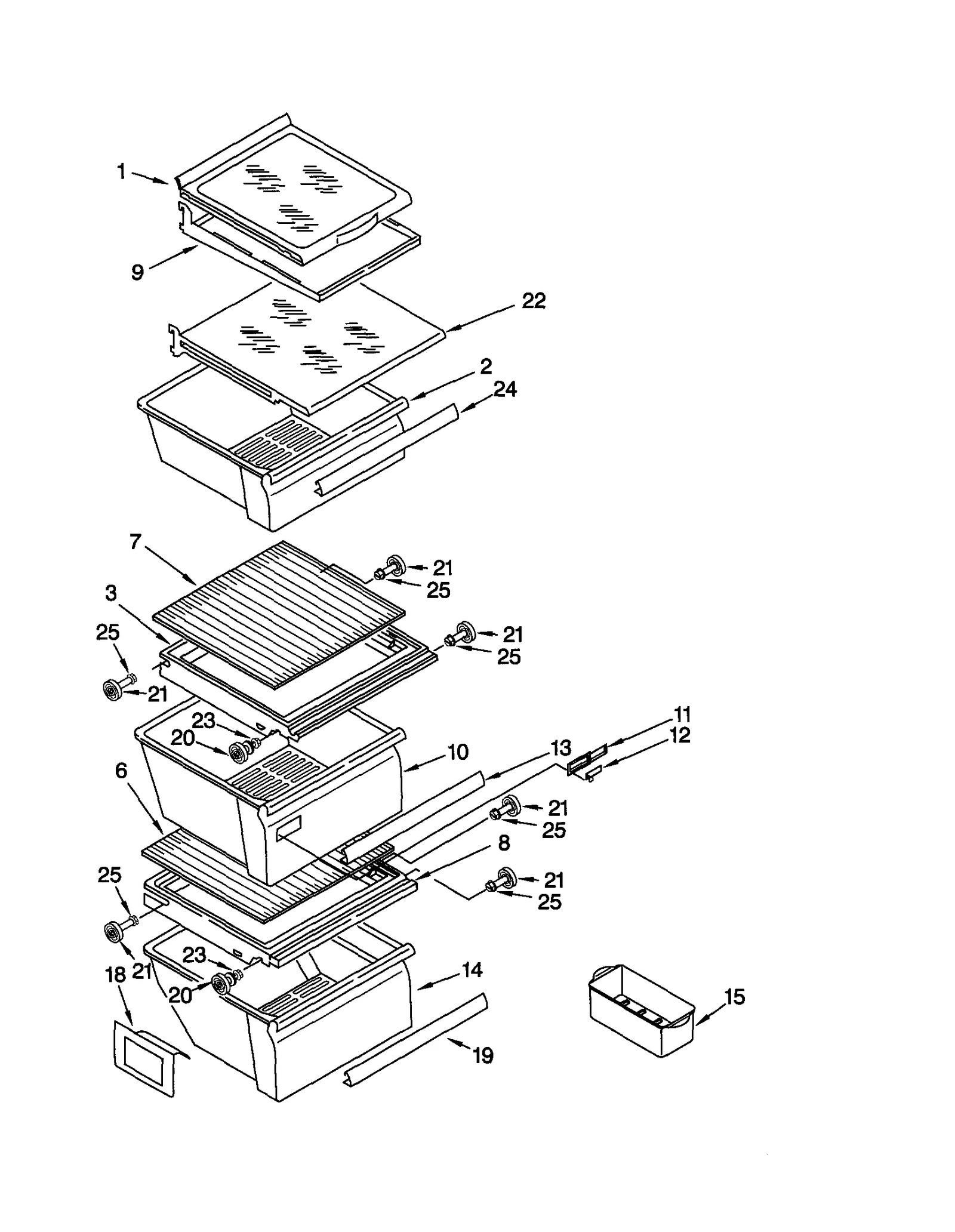 REFRIGERATOR SHELF