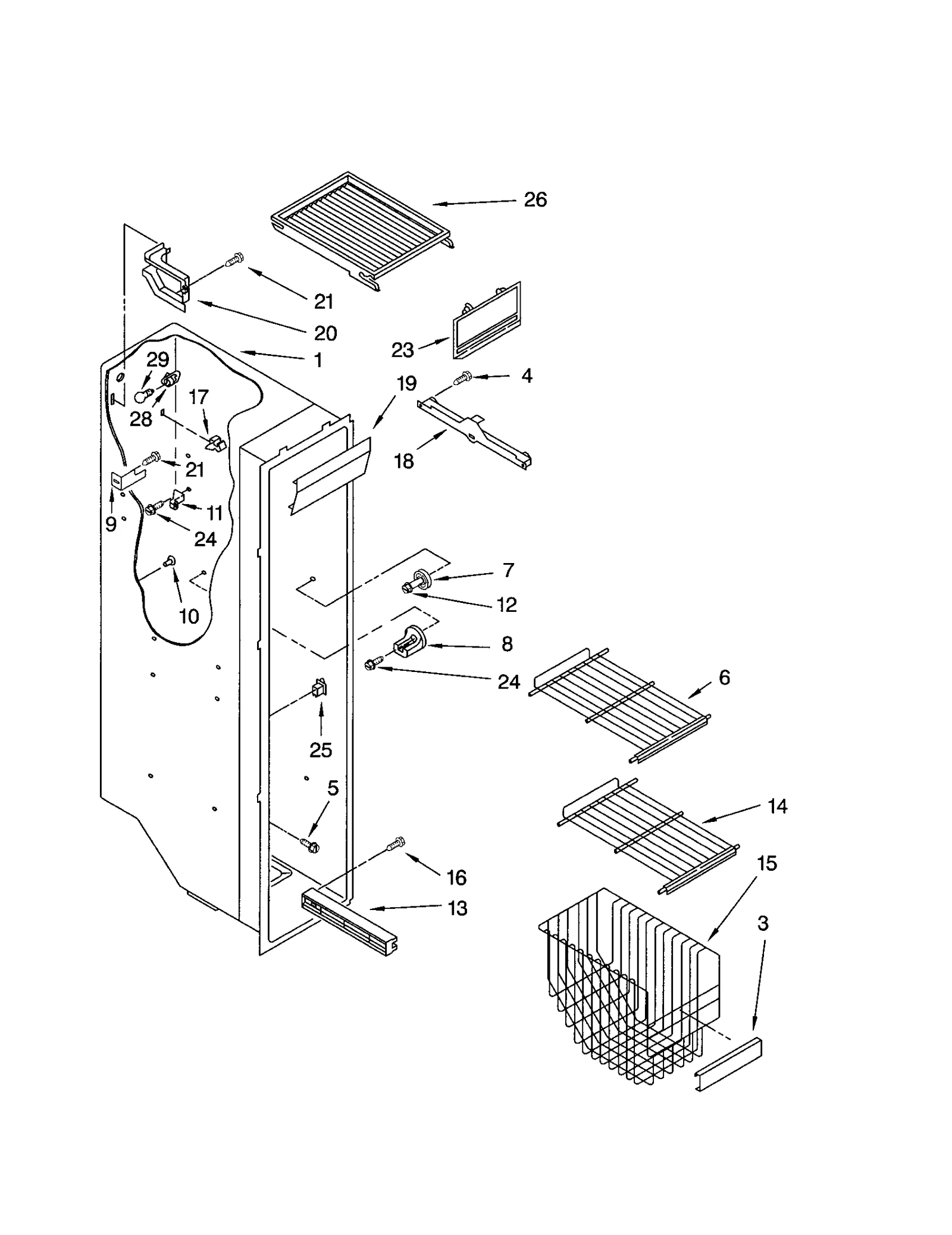 FREEZER LINER