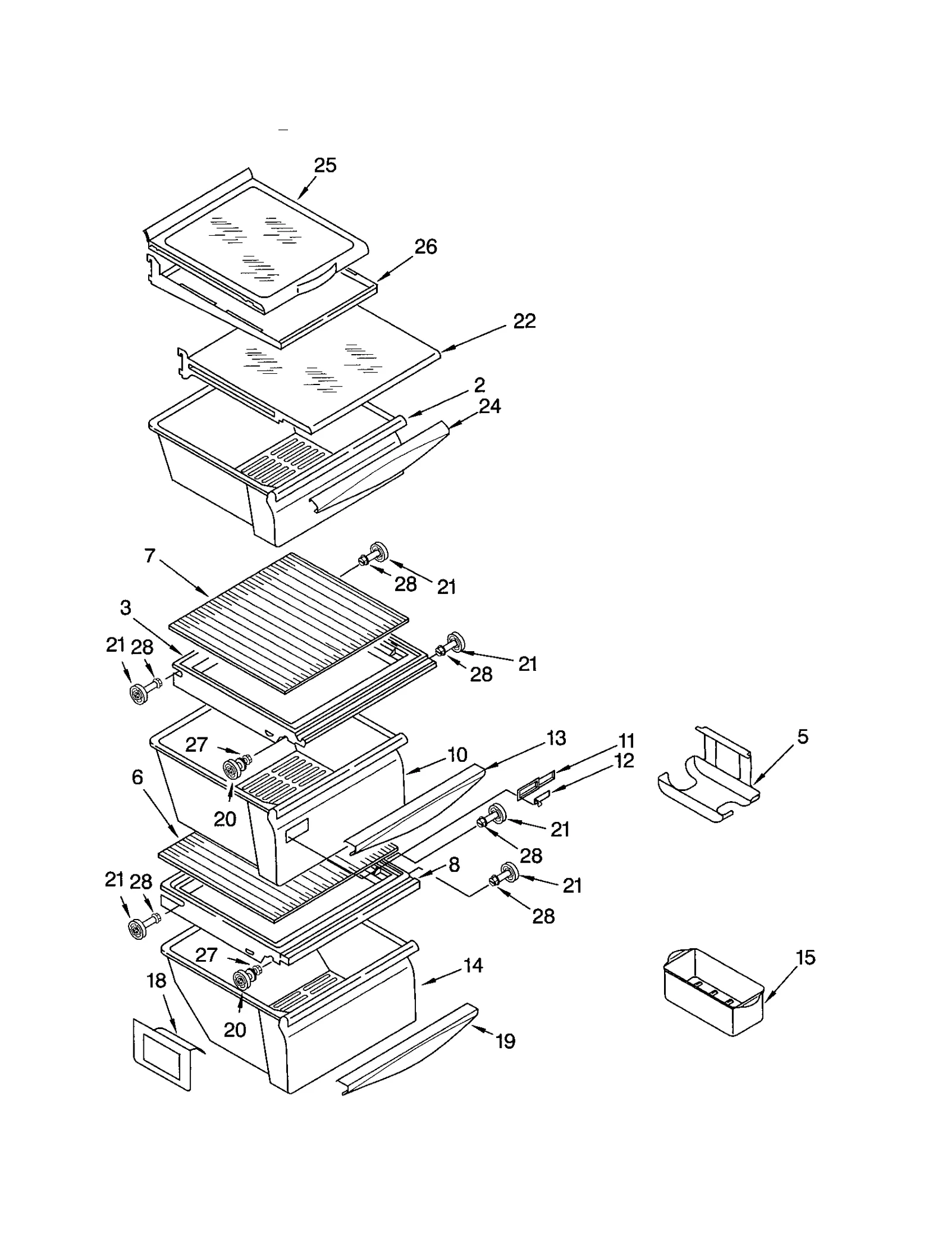 REFRIGEATOR SHELF