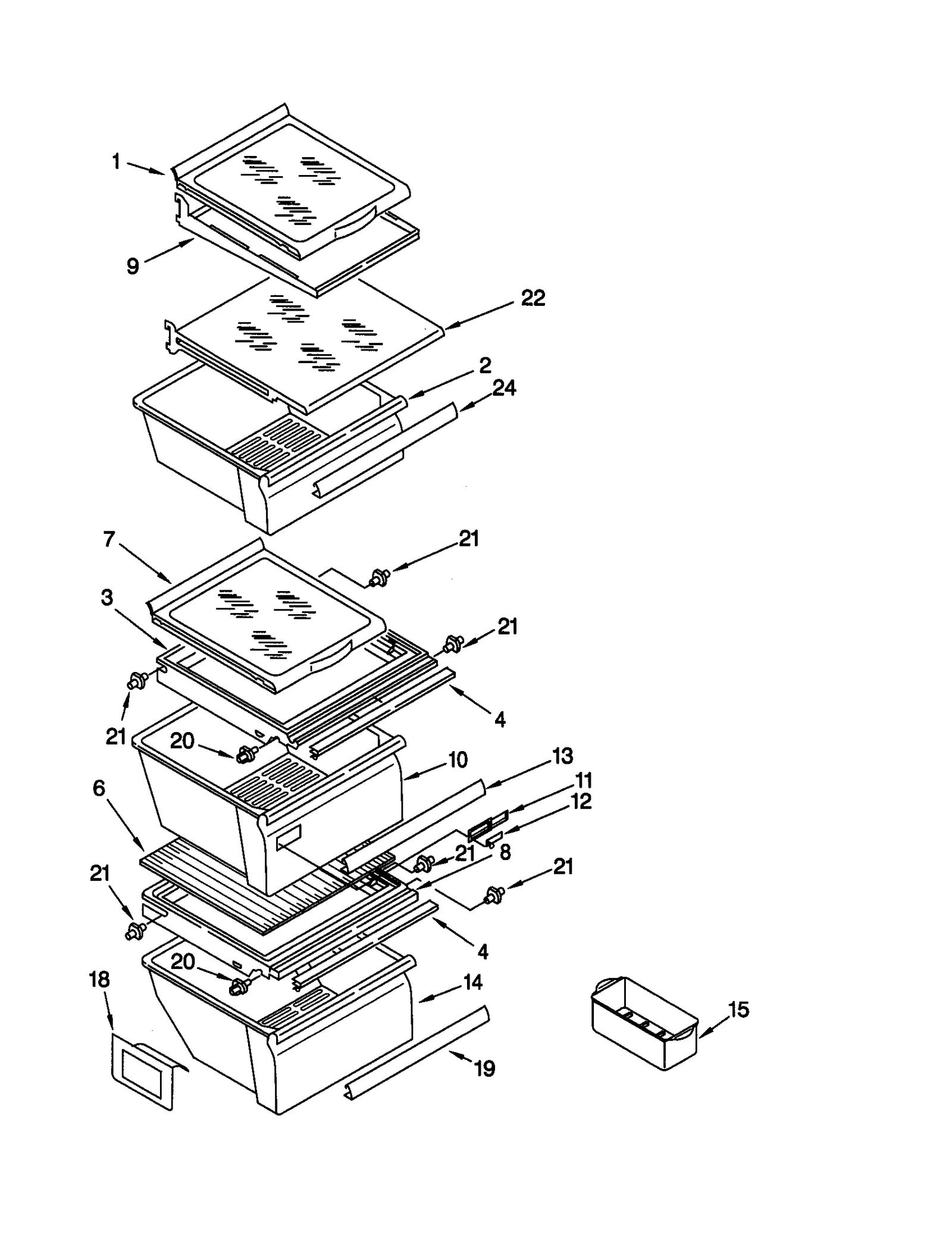 REFRIGERATOR SHELF
