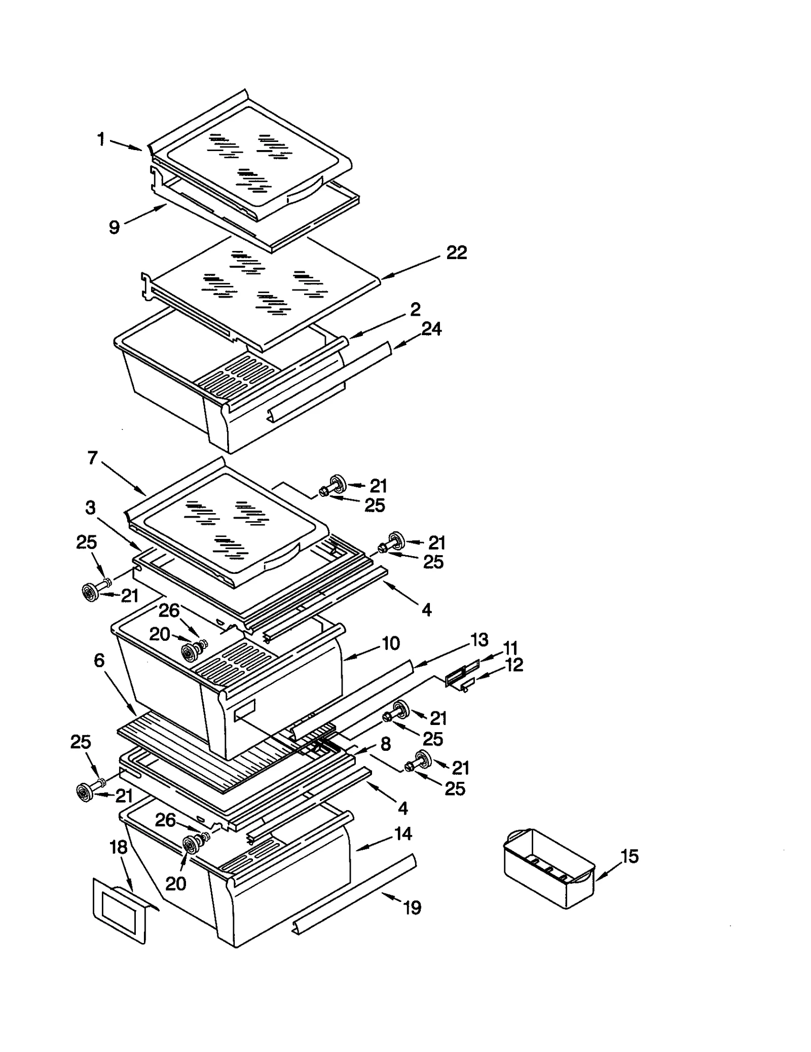 REFRIGERATOR SHELF