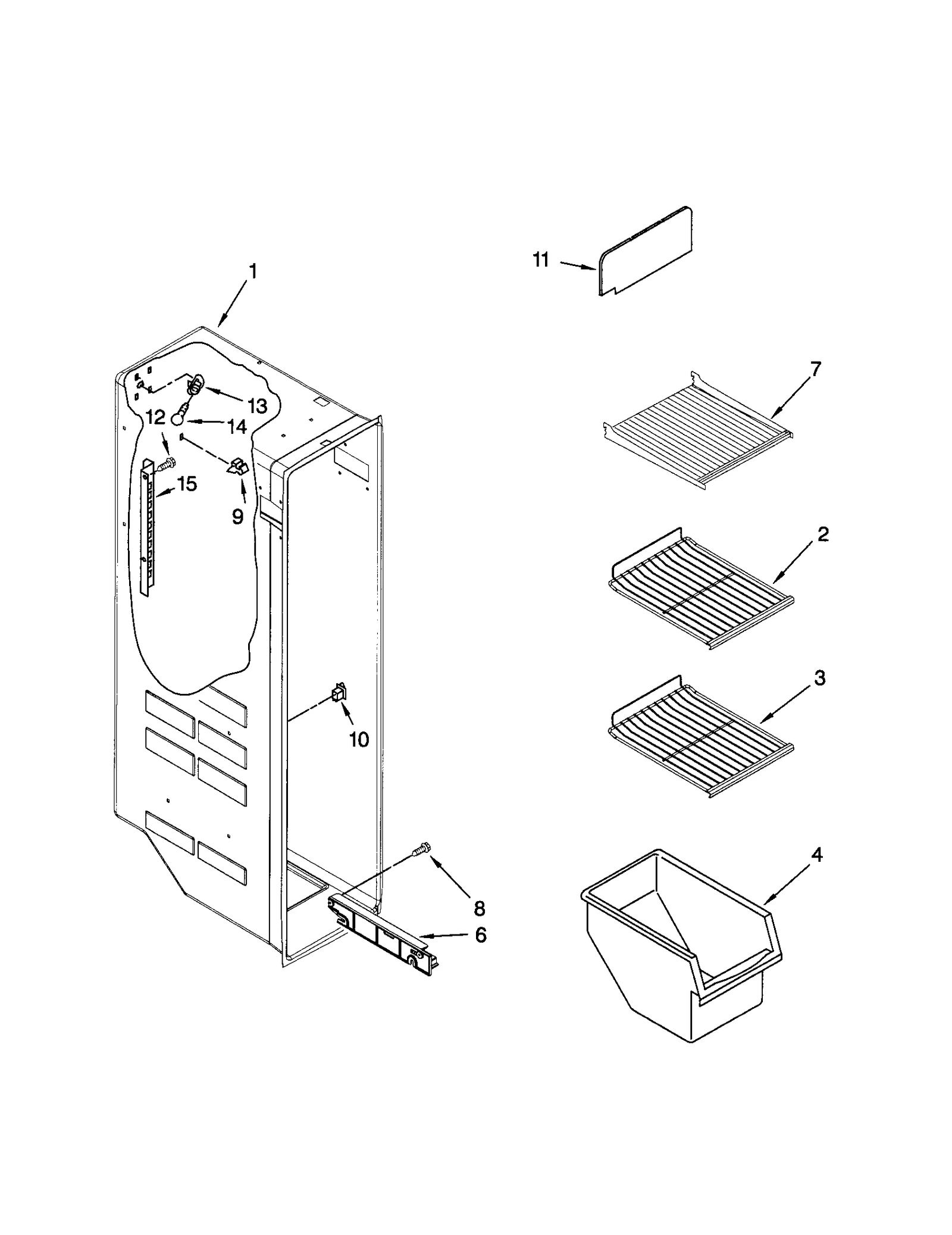 FREEZER LINER
