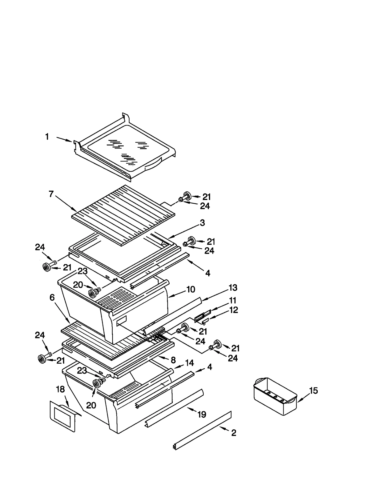 REFRIGERATOR SHELF