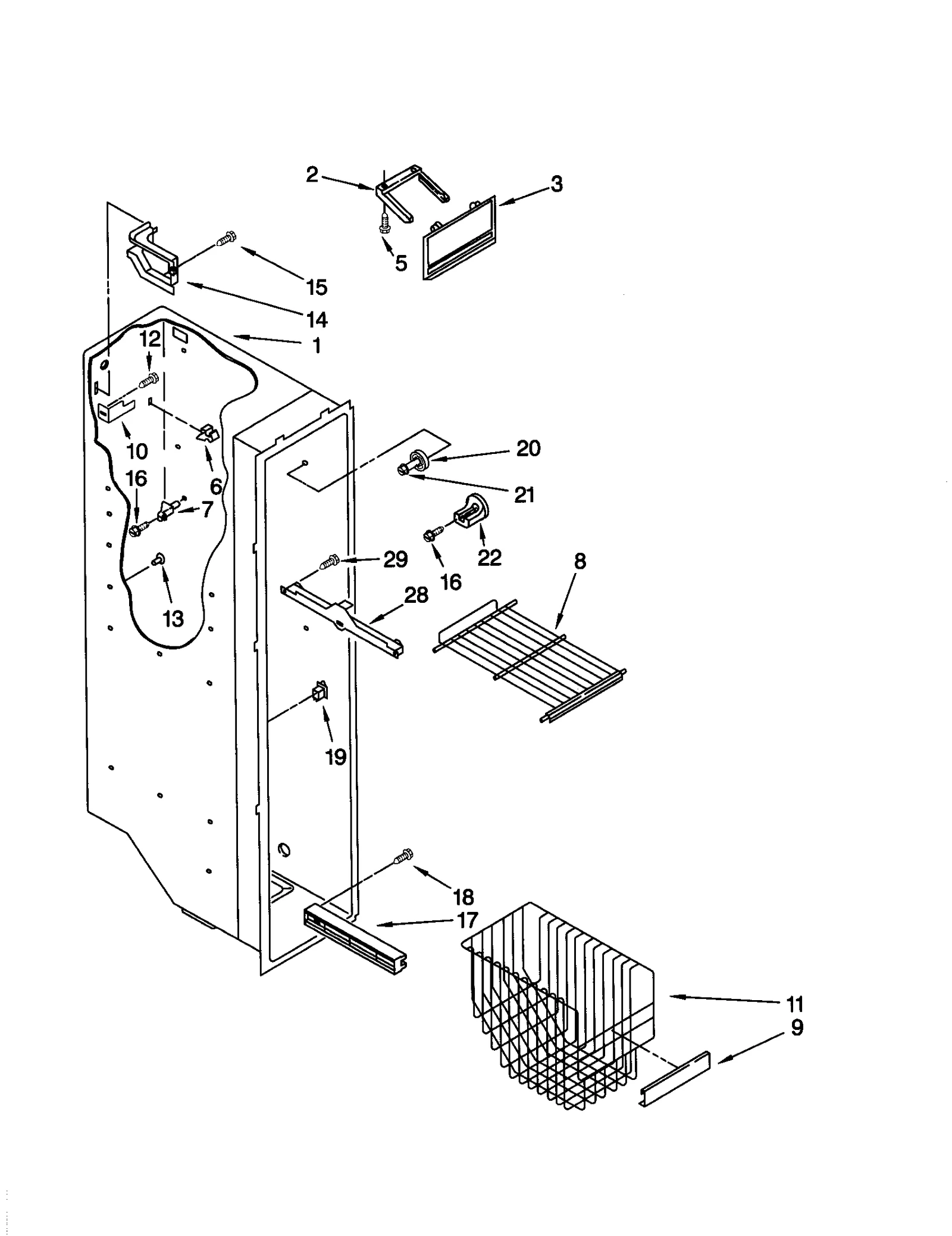 FREEZER LINER
