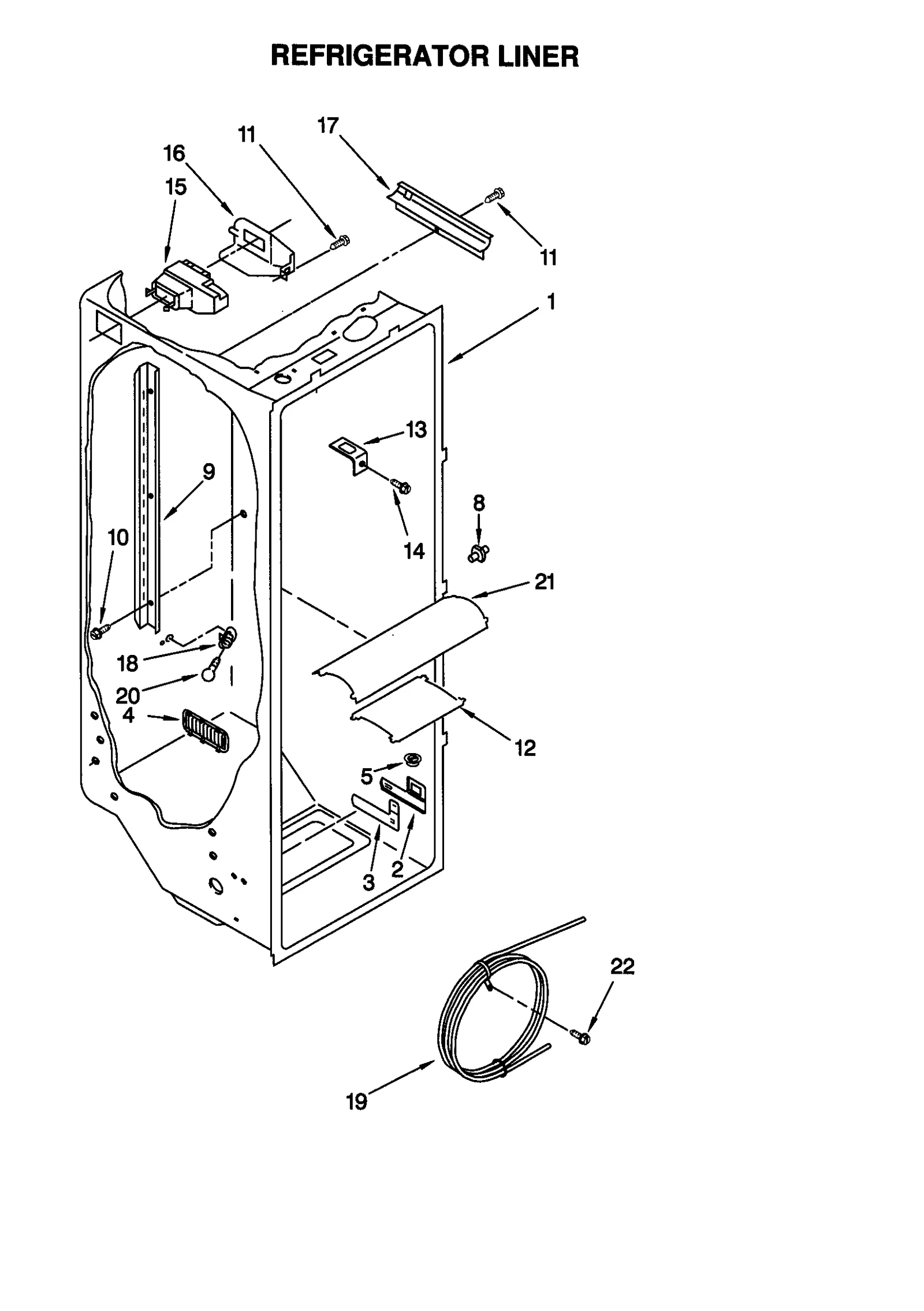 REFRIGERATOR LINER